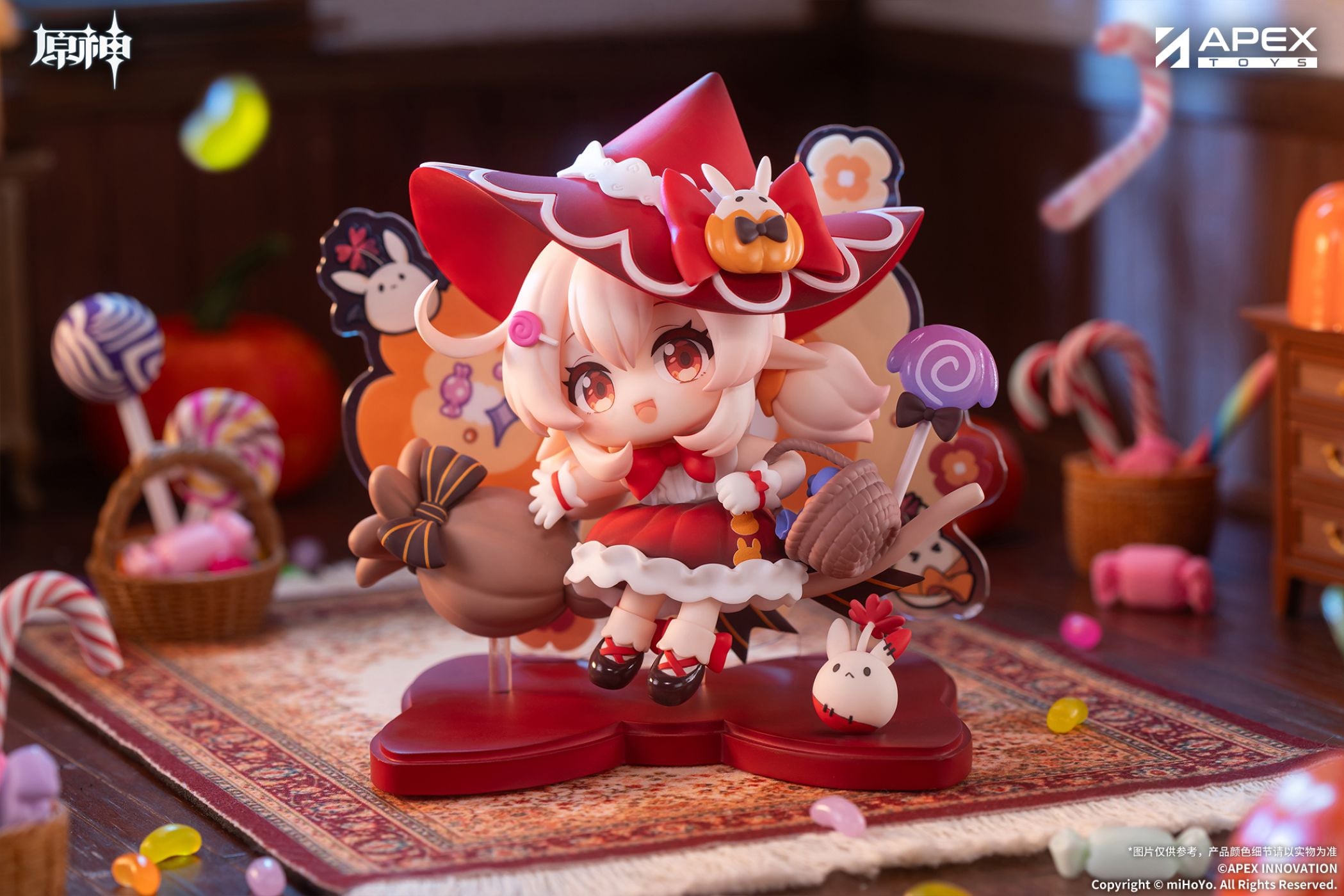 Genshin Impact Twilight Whimsy Klee Chibi Figure (With Bonus) Gallery Image 3
