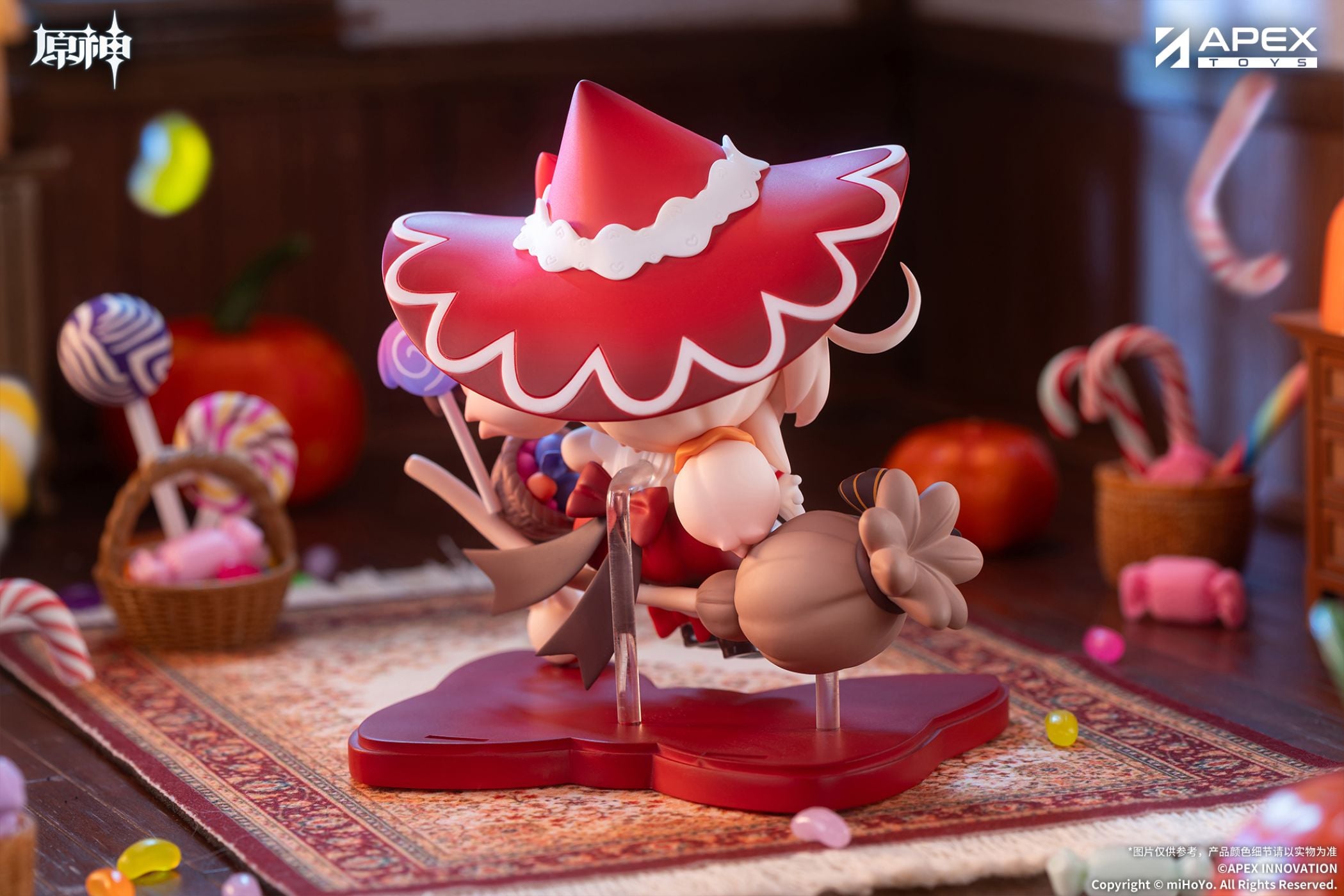 Genshin Impact Twilight Whimsy Klee Chibi Figure (With Bonus) Gallery Image 4