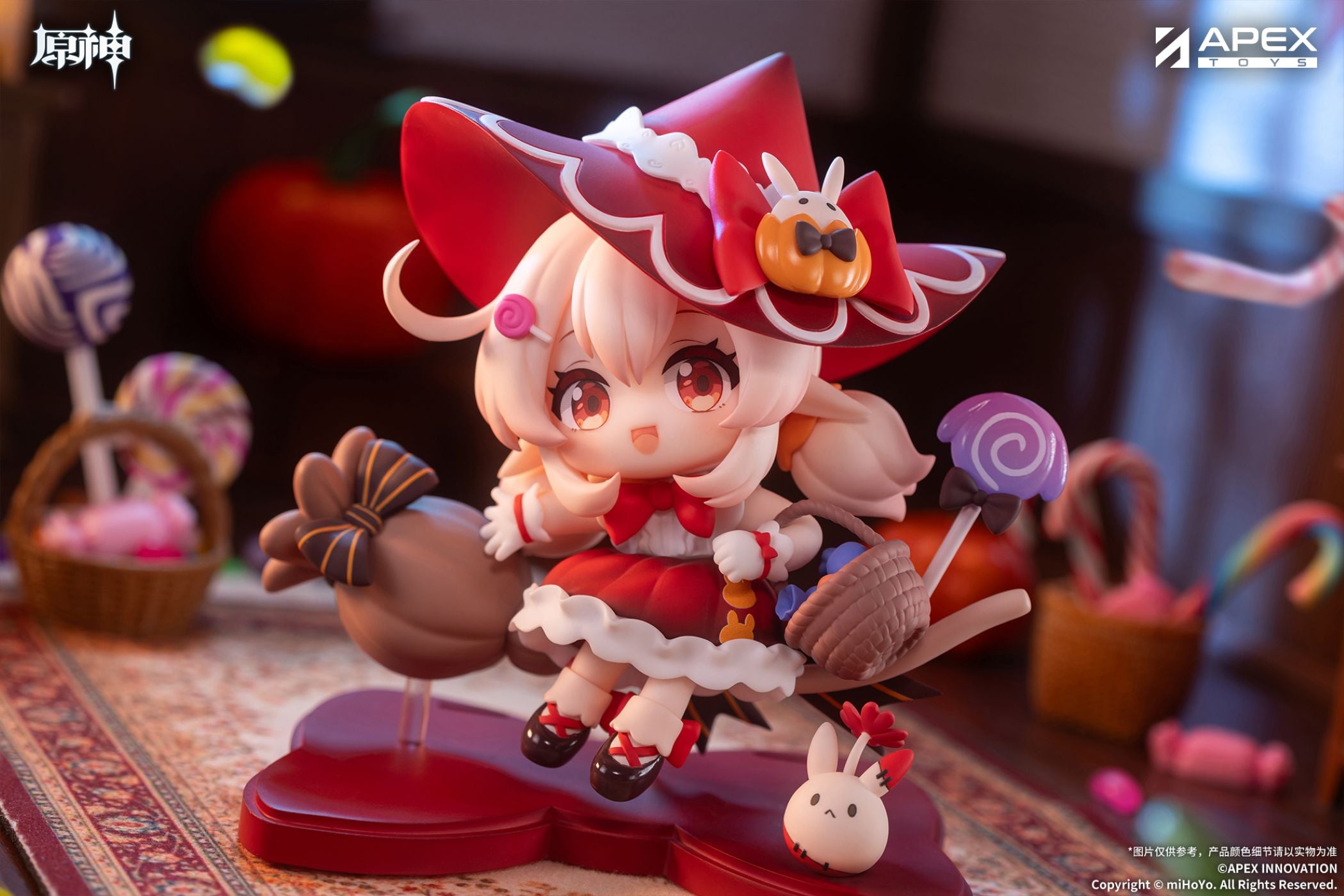 Genshin Impact Twilight Whimsy Klee Chibi Figure (With Bonus) Gallery Image 5