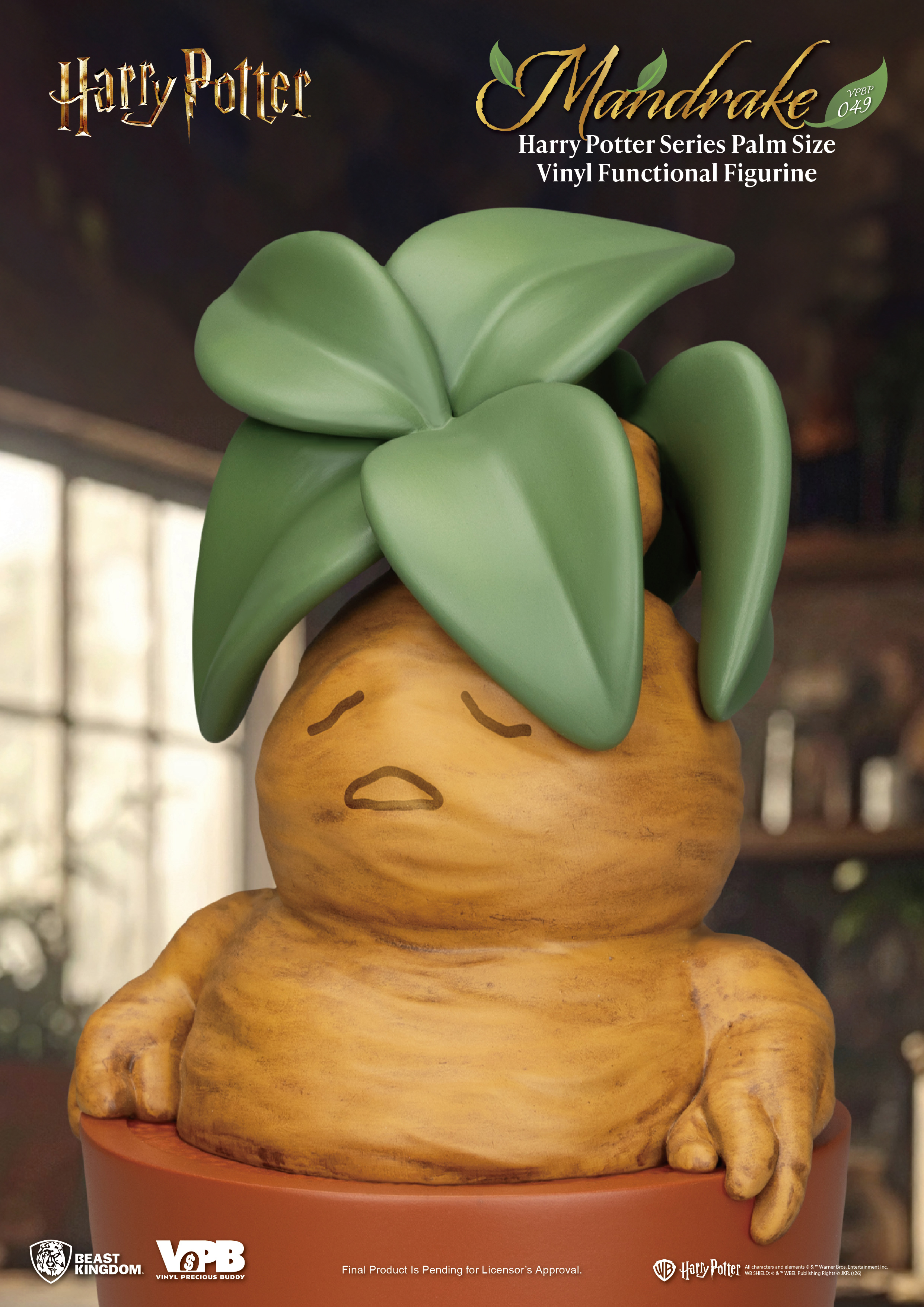 Harry Potter VPBP-049 Mandrake Palm-Sized Vinyl Piggy Bank Gallery Image 6
