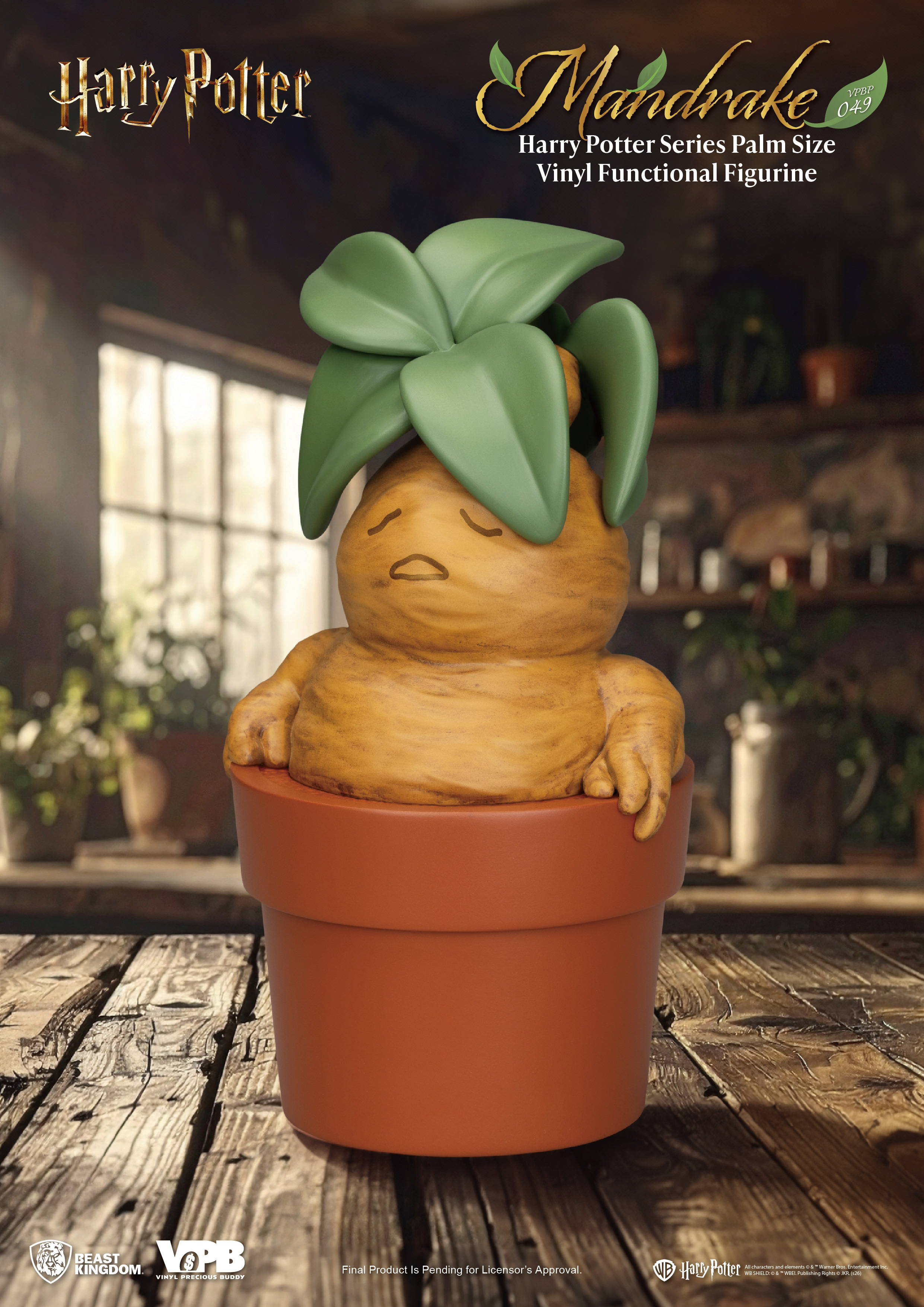 Harry Potter VPBP-049 Mandrake Palm-Sized Vinyl Piggy Bank Gallery Image 3
