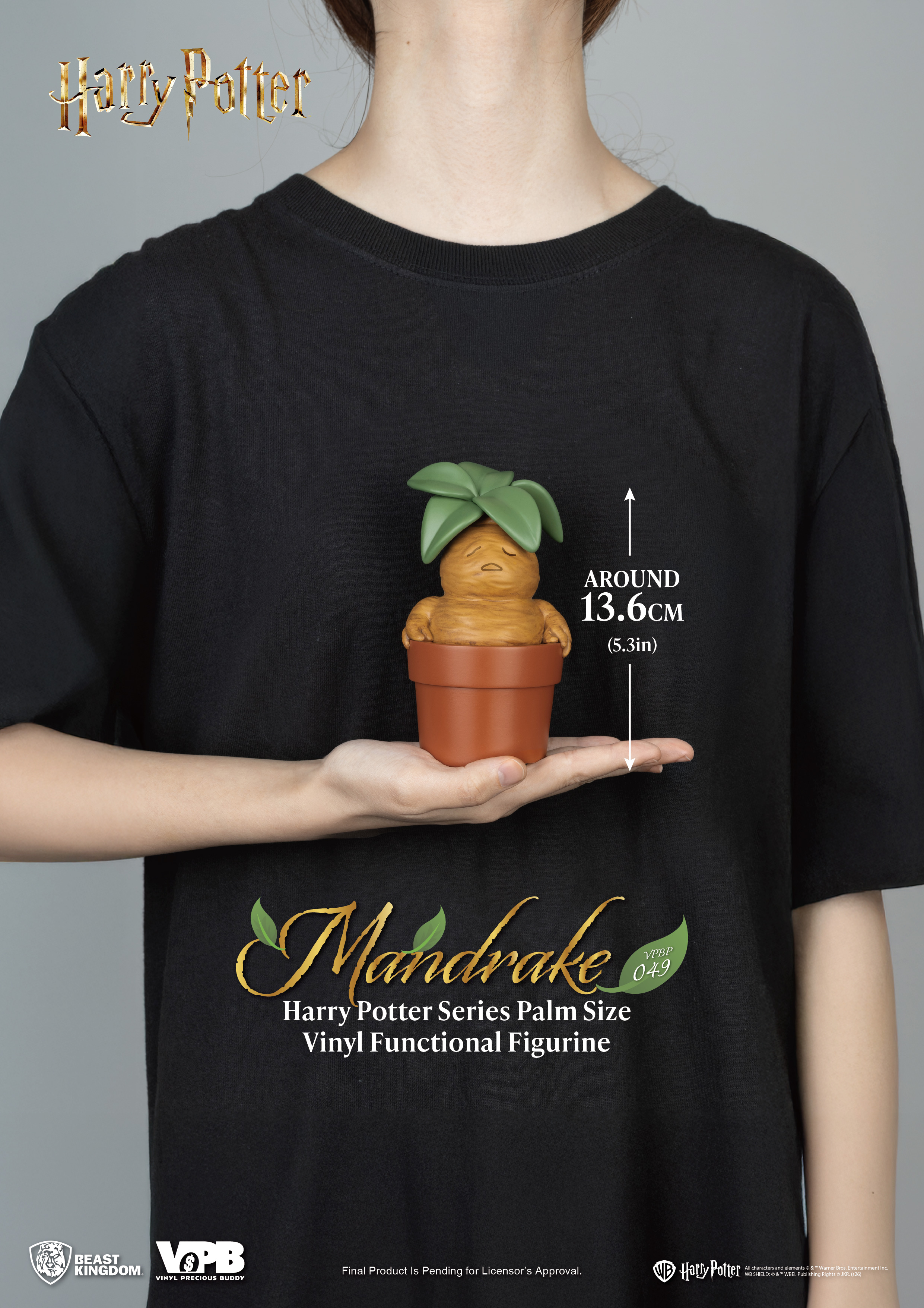Harry Potter VPBP-049 Mandrake Palm-Sized Vinyl Piggy Bank Gallery Image 7