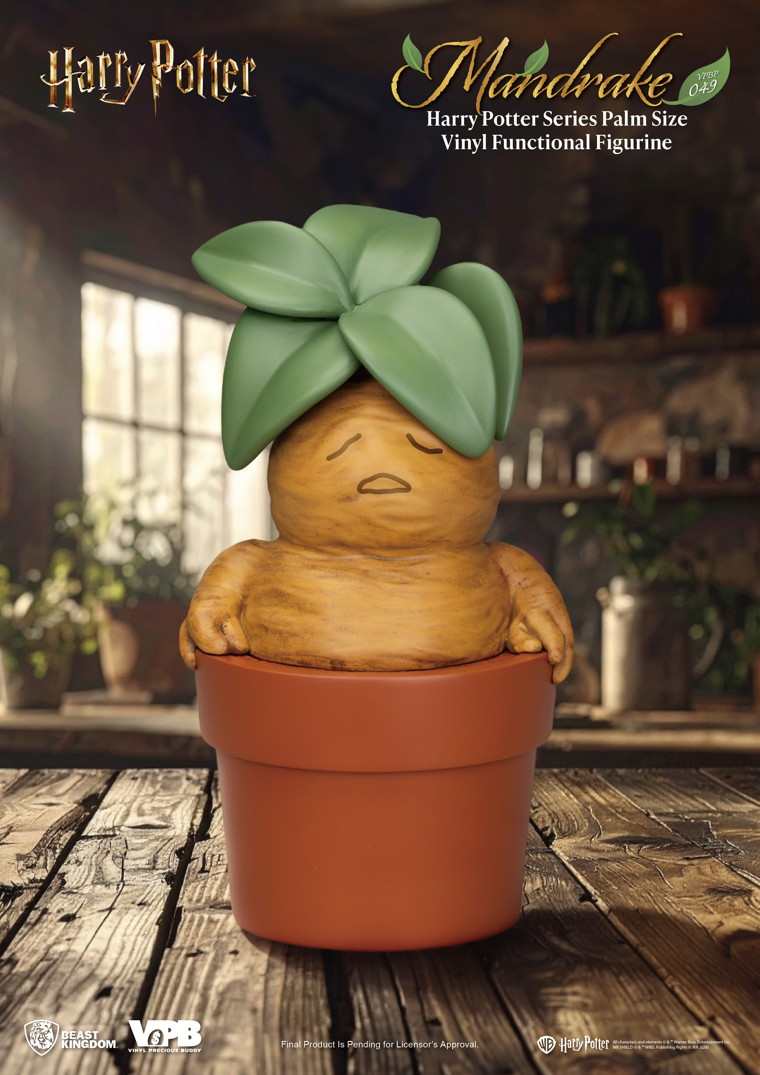 Harry Potter VPBP-049 Mandrake Palm-Sized Vinyl Piggy Bank Gallery Image 8