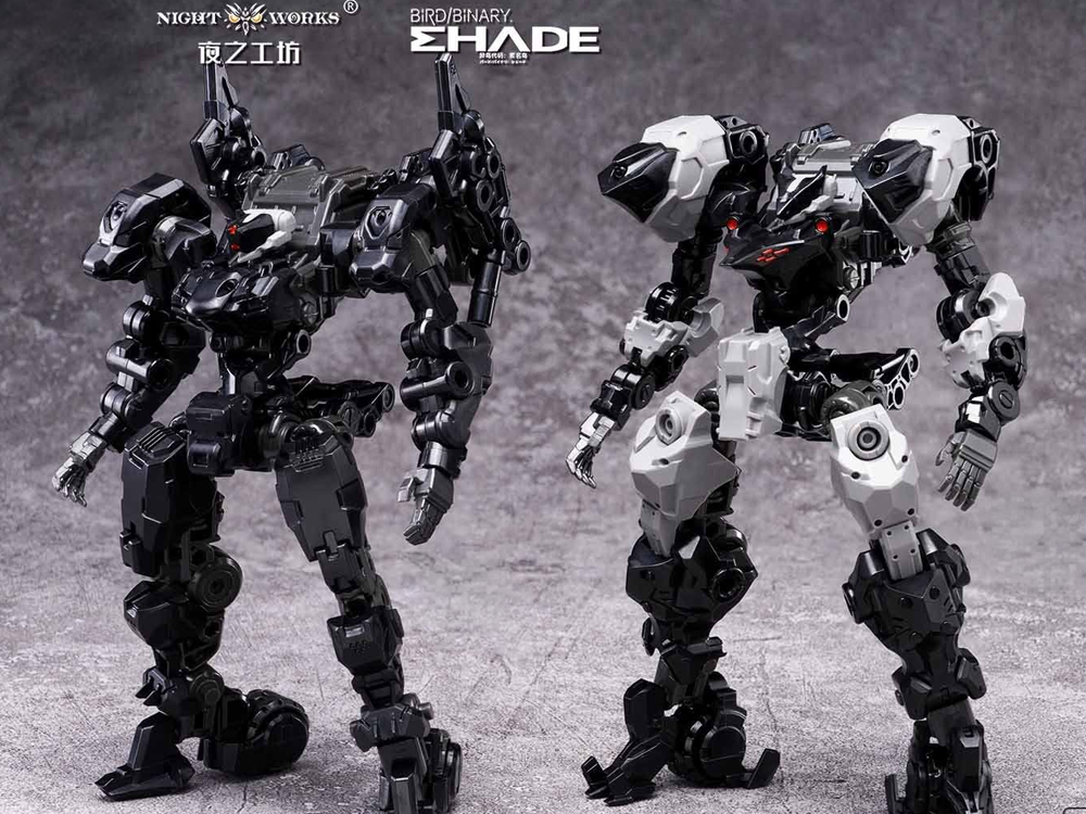 ND-01B Future Vanguard Skull Bird & Kestrel 1/60 Scale Model Kit Set Gallery Image 1
