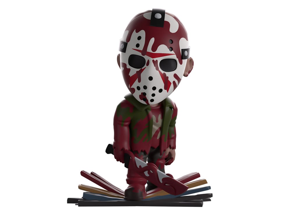 Dead by Daylight Bloody Jason Vinyl Figure Gallery Image 1