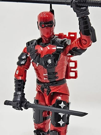 Image of Delta-17: War in the Shadows Dark Shadows Okami Elite Sentry JoeFest 2024 Exclusive Action Figure
