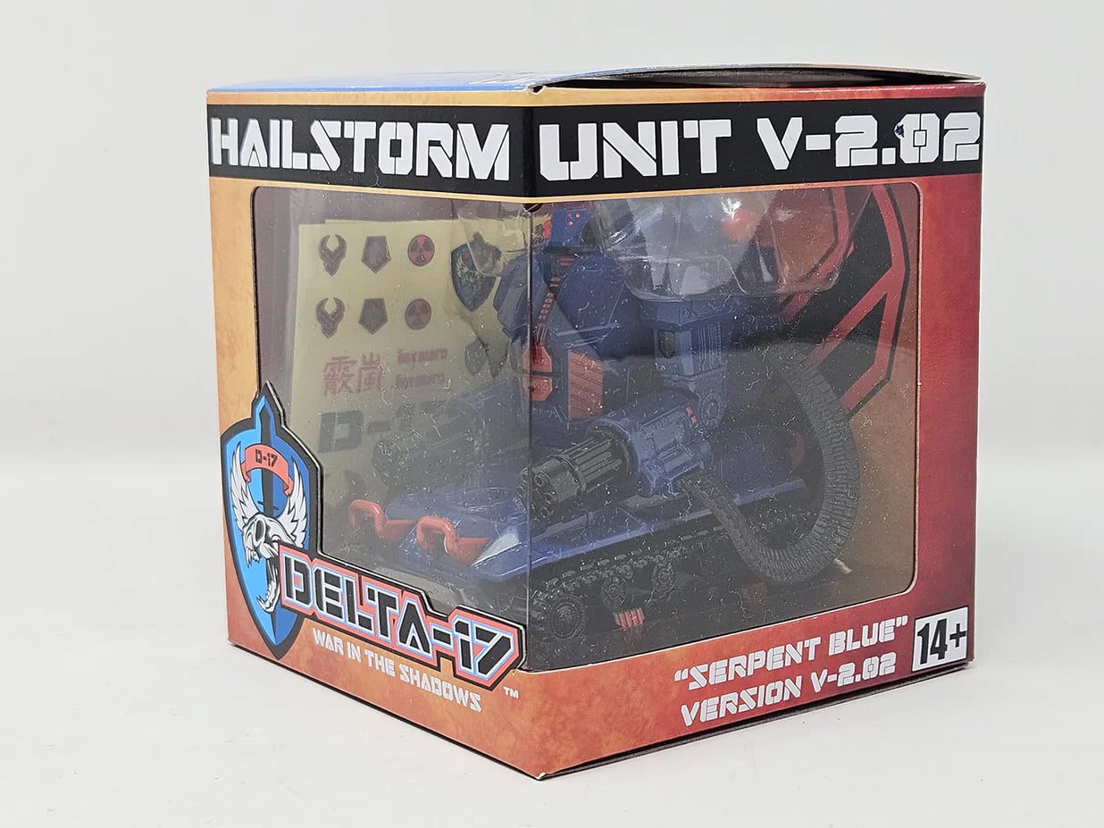 Delta-17: War in the Shadows Hailstorm Unit V-2.02 (Serpent Blue) JoeFest 2025 Exclusive Gallery Image 12