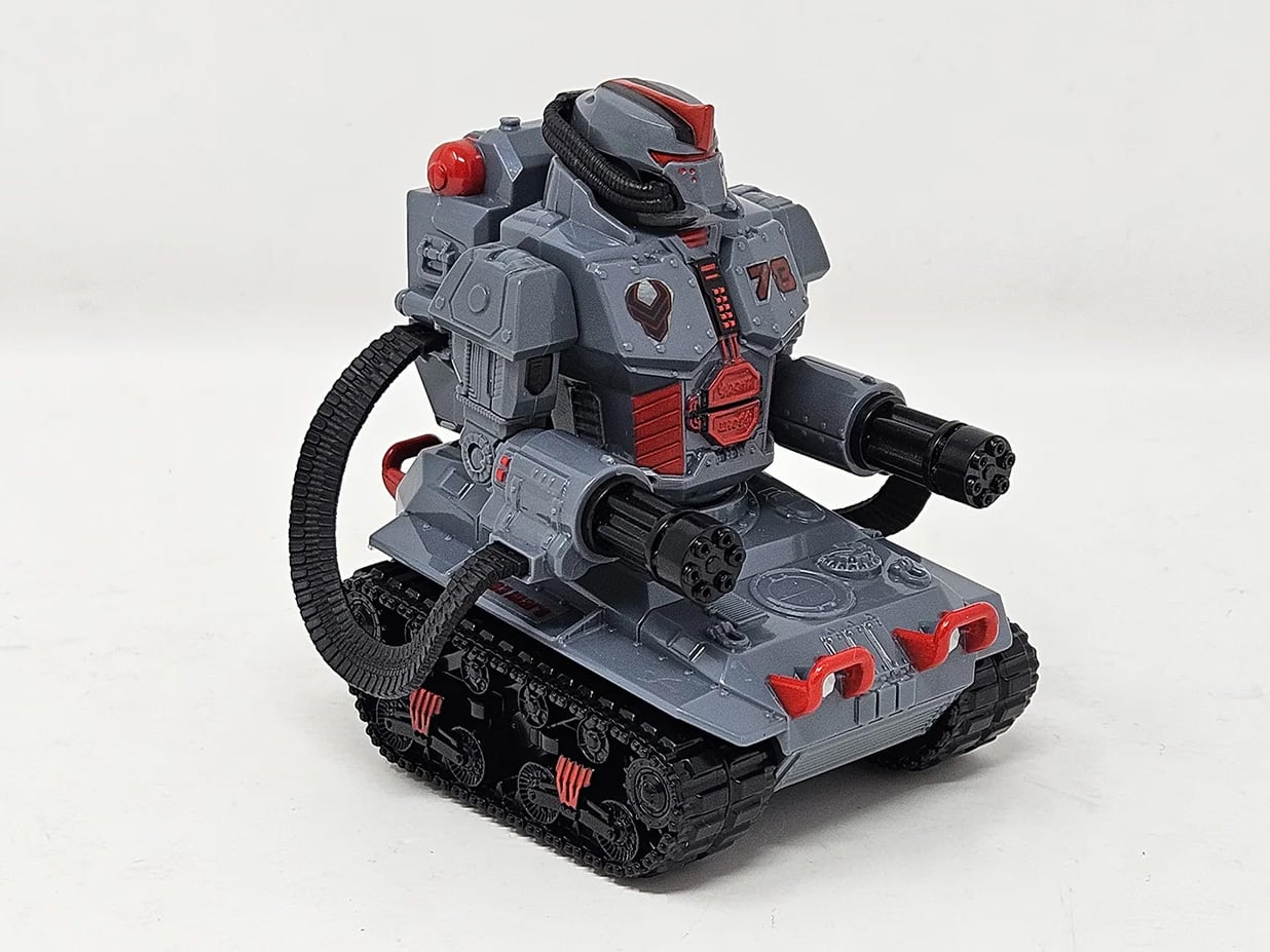 Delta-17: War in the Shadows Hailstorm Unit V-2.01 (Dark Shadows Gray) JoeFest 2025 Exclusive Gallery Image 5