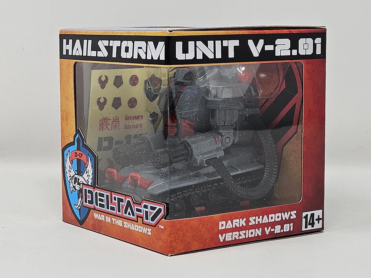 Delta-17: War in the Shadows Hailstorm Unit V-2.01 (Dark Shadows Gray) JoeFest 2025 Exclusive Gallery Image 11