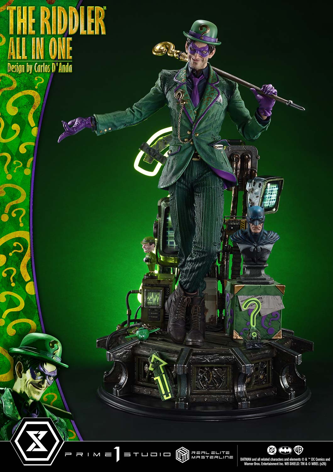 DC Comics Real Elite Masterline The Ridder: All In One 1/3 Scale Statue Gallery Image 25