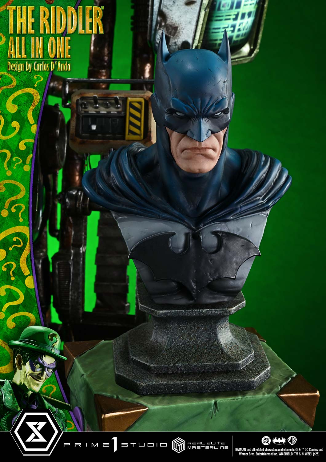 DC Comics Real Elite Masterline The Ridder: All In One 1/3 Scale Statue Gallery Image 19