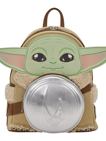 Star Wars: The Mandalorian Grogu Cosplay Mini Backpack Gallery Image 2