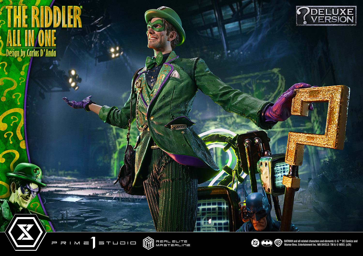 DC Comics Real Elite Masterline The Ridder: All In One (Deluxe Ver.) 1/3 Scale Statue Gallery Image 19