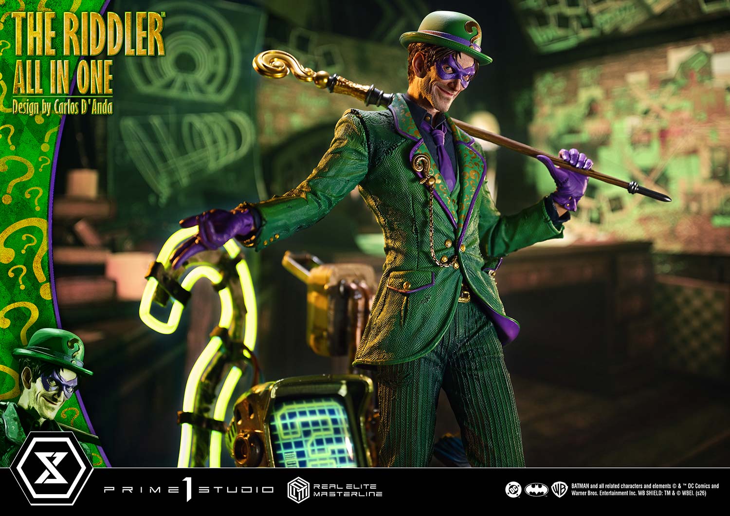 DC Comics Real Elite Masterline The Ridder: All In One (Deluxe Ver.) 1/3 Scale Statue Gallery Image 13