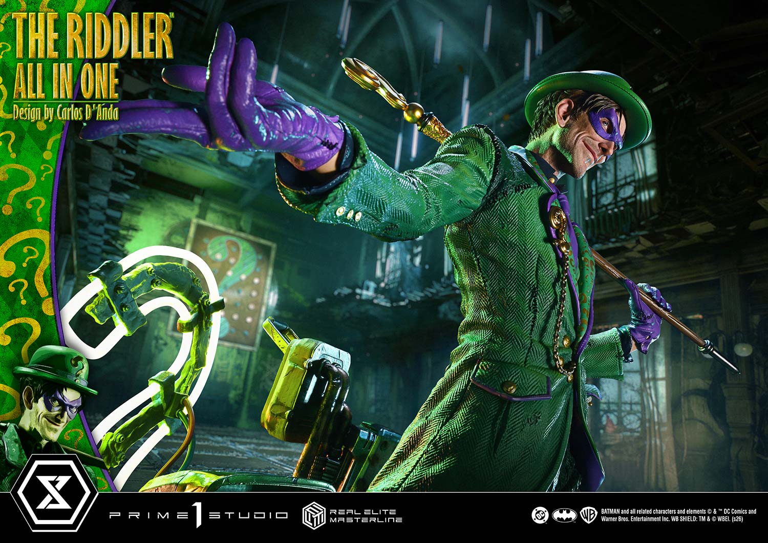 DC Comics Real Elite Masterline The Ridder: All In One (Deluxe Ver.) 1/3 Scale Statue Gallery Image 25