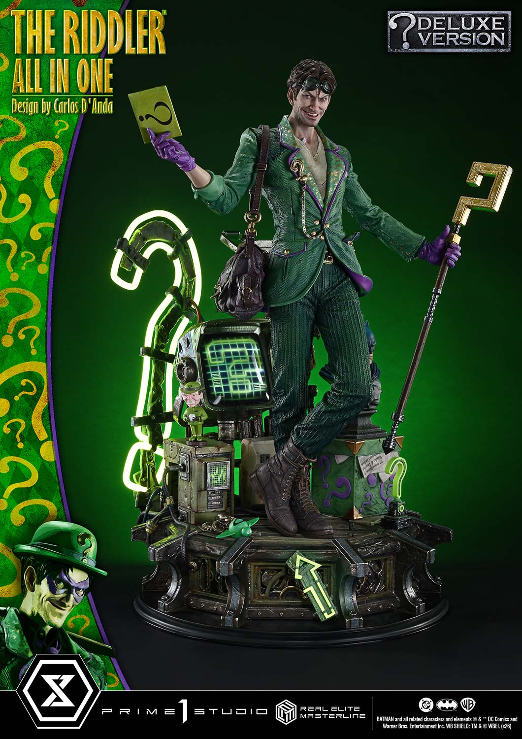 DC Comics Real Elite Masterline The Ridder: All In One (Deluxe Ver.) 1/3 Scale Statue Gallery Image 58