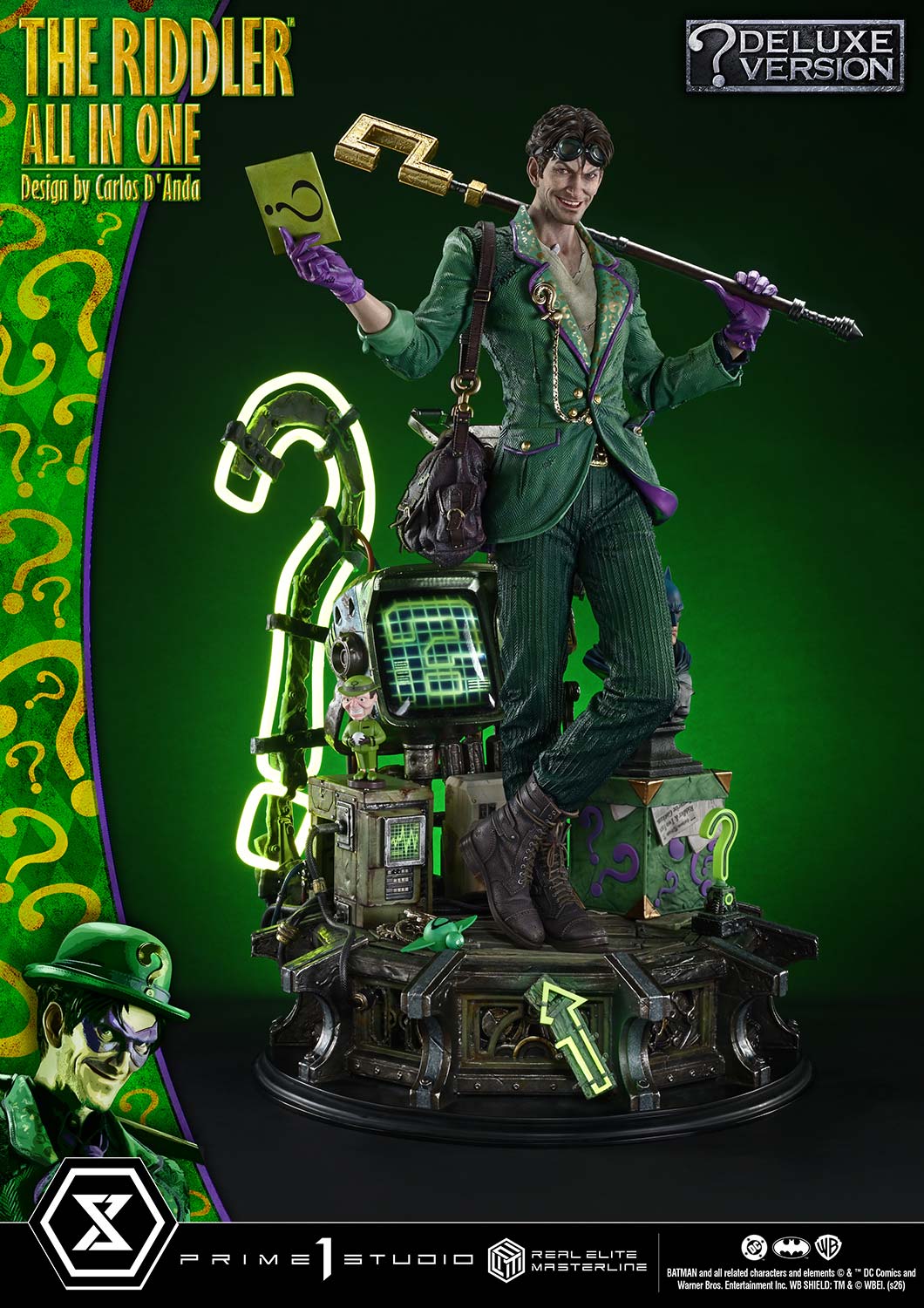 DC Comics Real Elite Masterline The Ridder: All In One (Deluxe Ver.) 1/3 Scale Statue Gallery Image 60