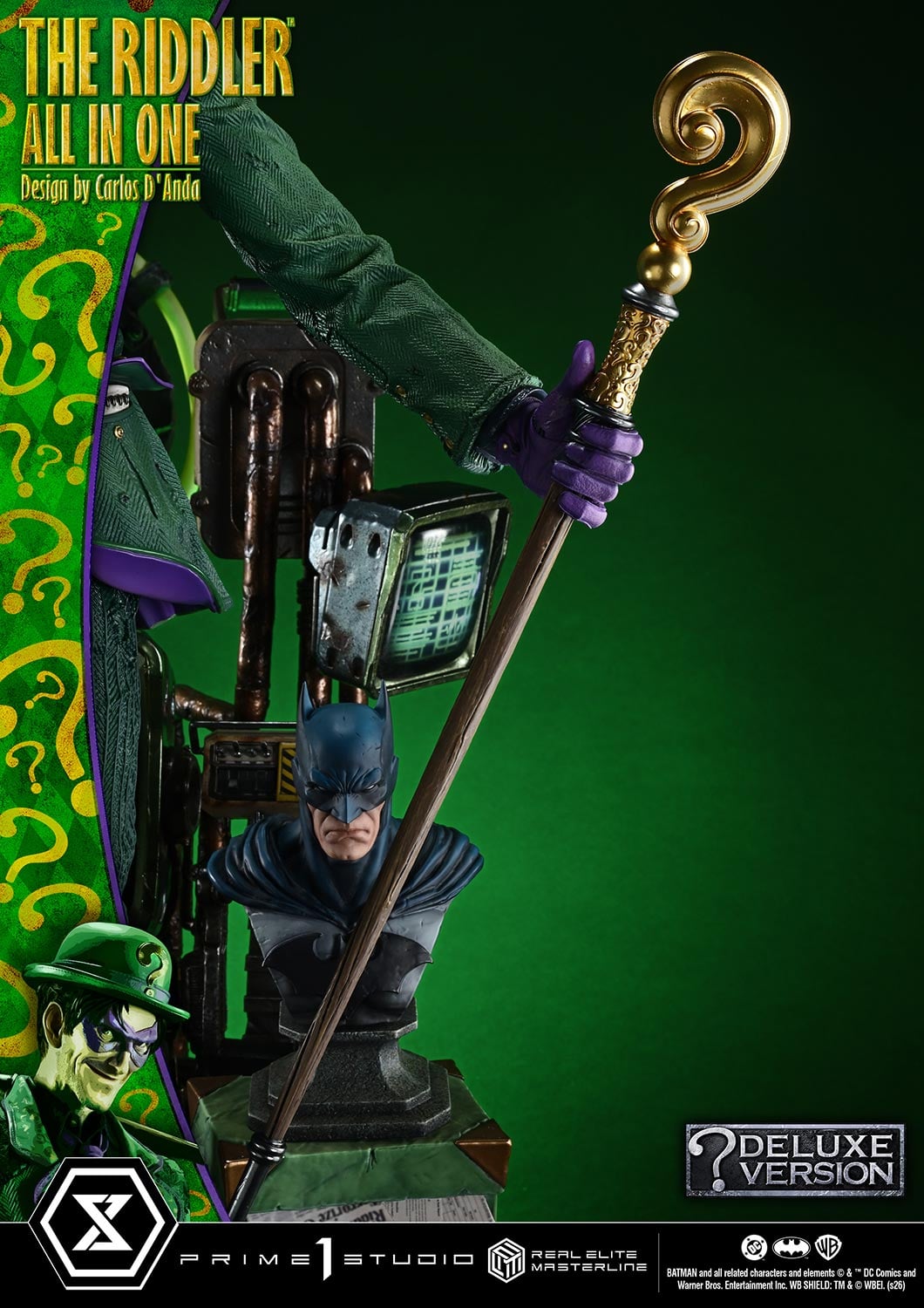 DC Comics Real Elite Masterline The Ridder: All In One (Deluxe Ver.) 1/3 Scale Statue Gallery Image 34