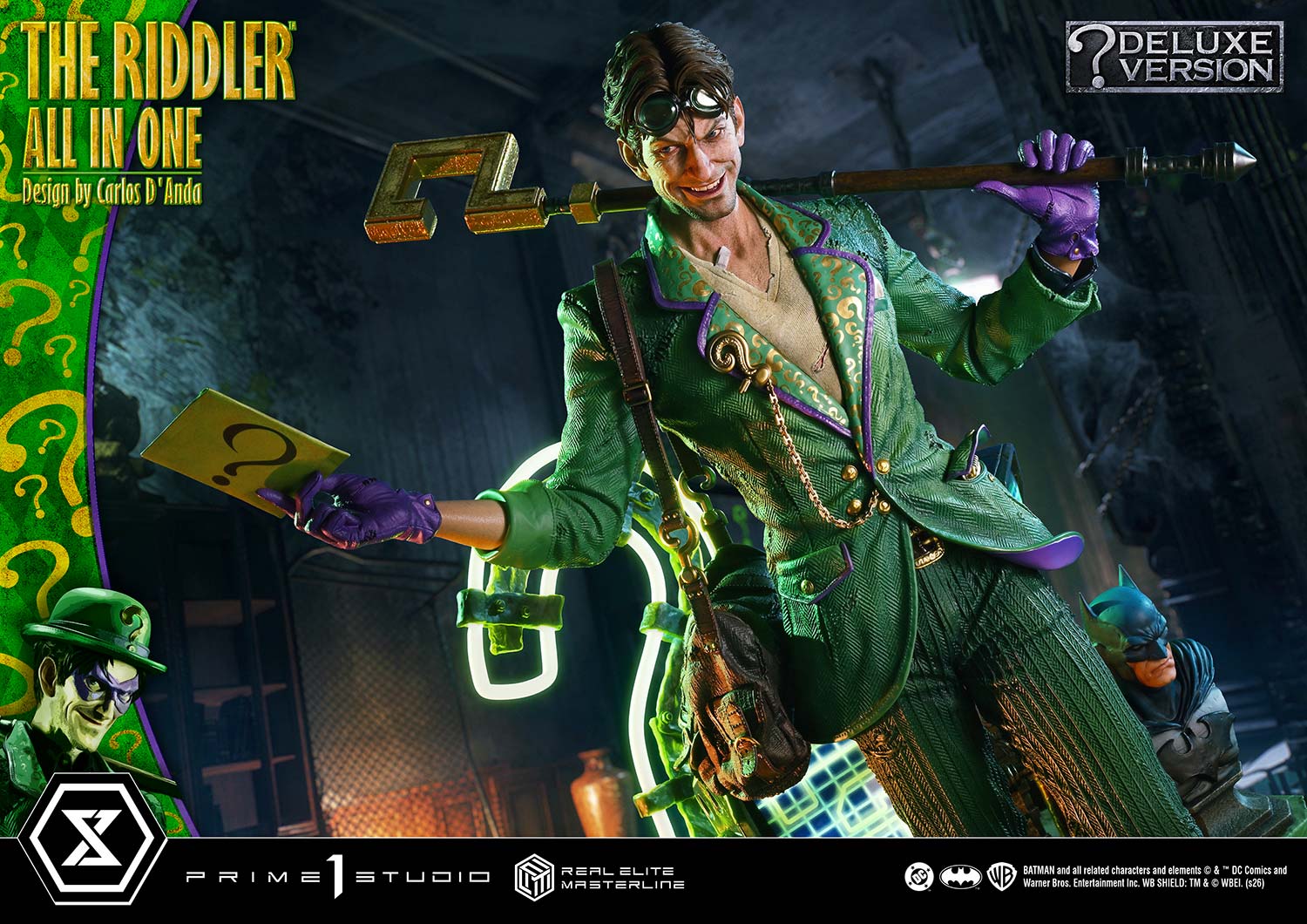DC Comics Real Elite Masterline The Ridder: All In One (Deluxe Ver.) 1/3 Scale Statue Gallery Image 17