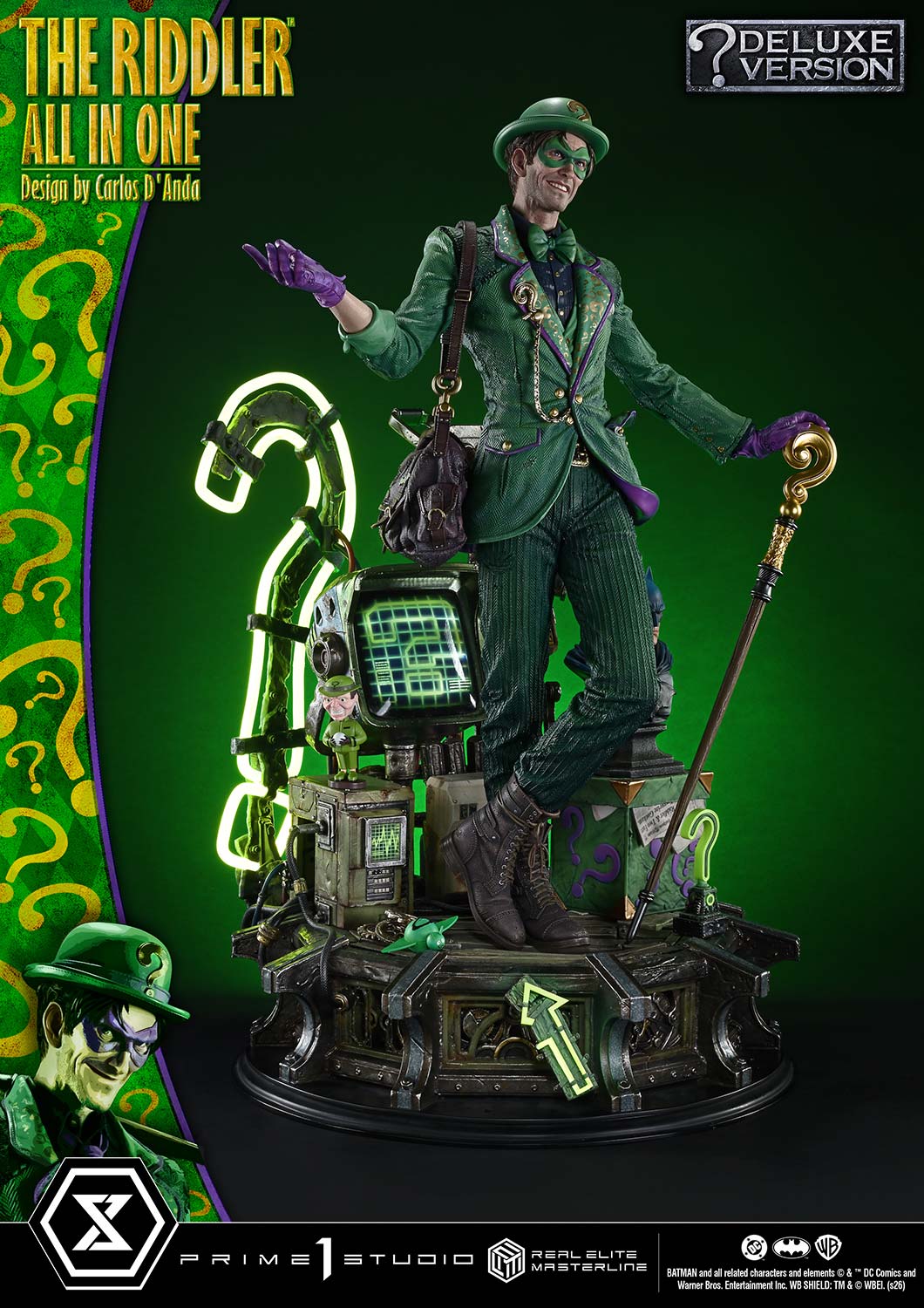 DC Comics Real Elite Masterline The Ridder: All In One (Deluxe Ver.) 1/3 Scale Statue Gallery Image 57