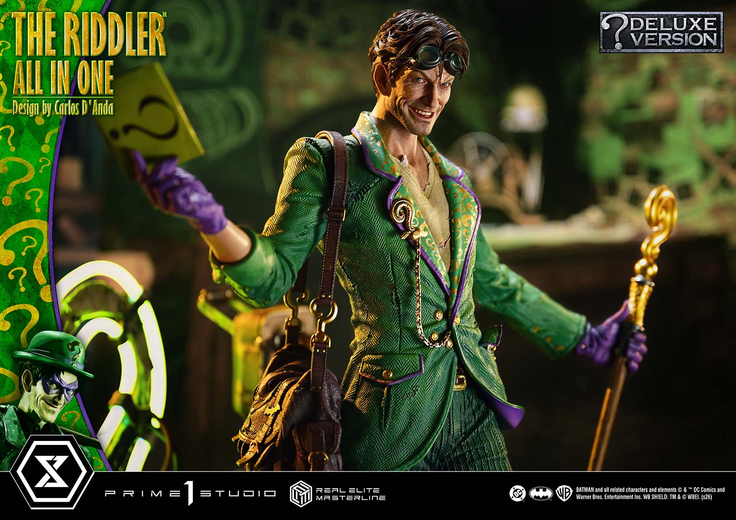 DC Comics Real Elite Masterline The Ridder: All In One (Deluxe Ver.) 1/3 Scale Statue Gallery Image 12