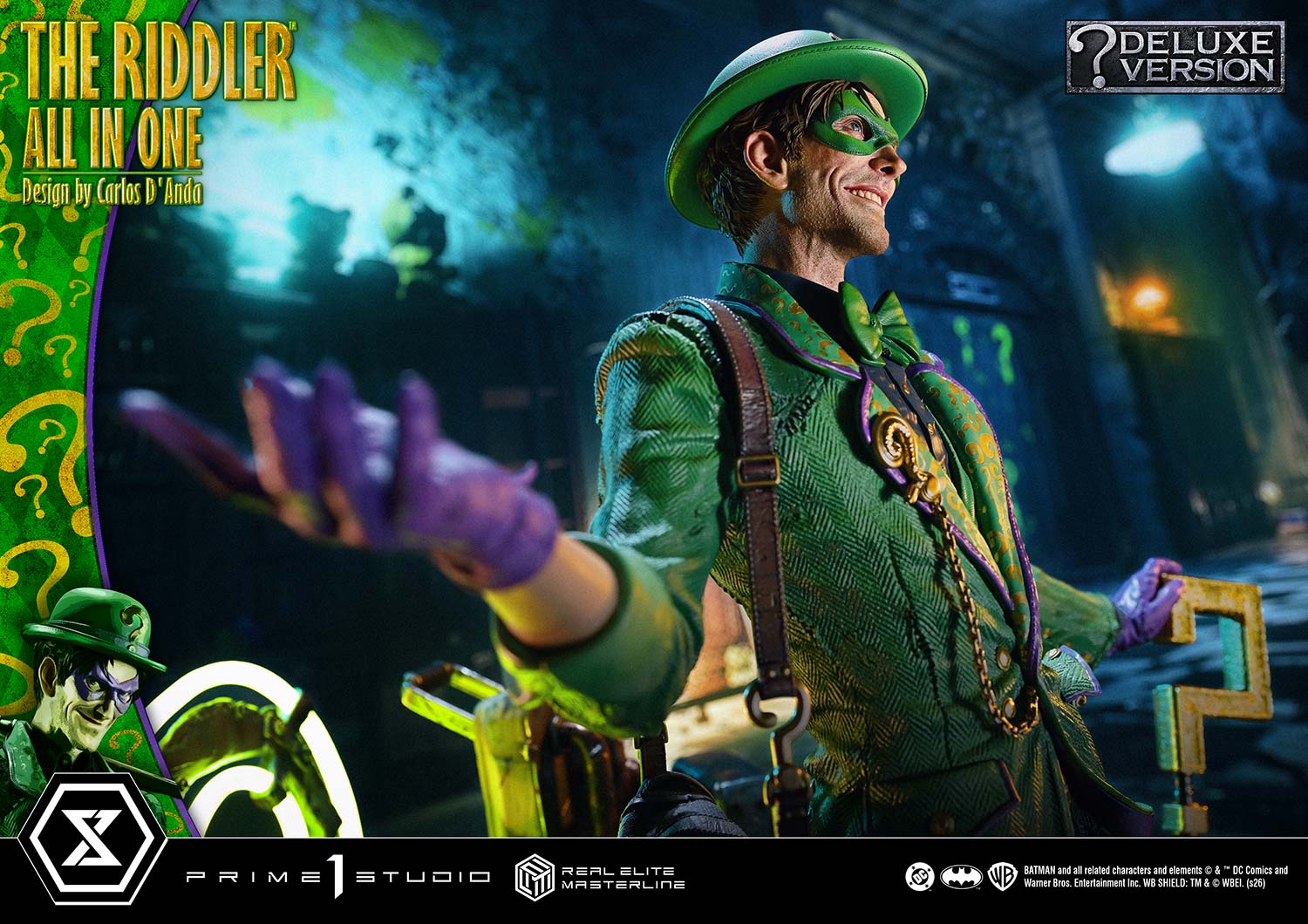 DC Comics Real Elite Masterline The Ridder: All In One (Deluxe Ver.) 1/3 Scale Statue Gallery Image 20