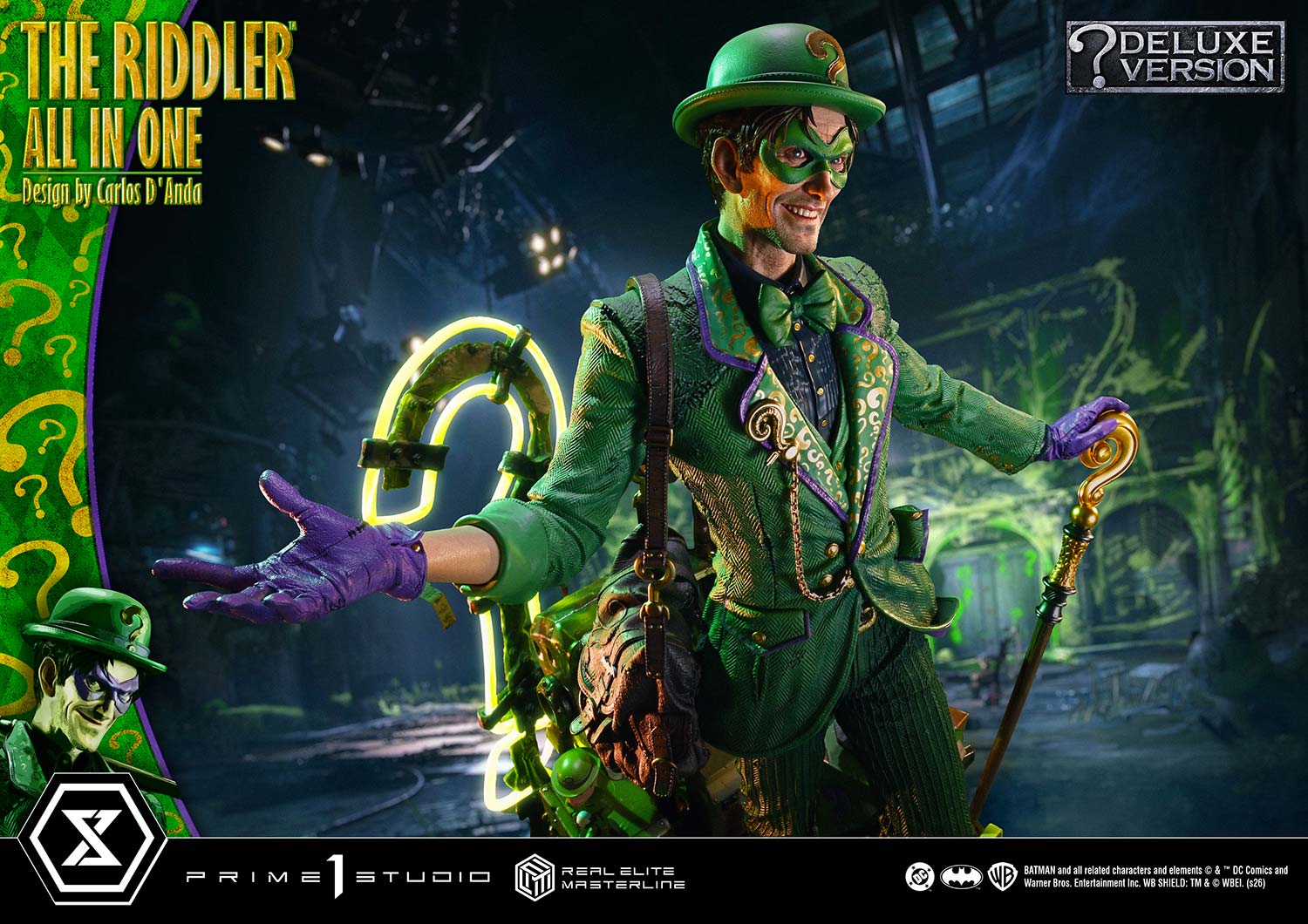 DC Comics Real Elite Masterline The Ridder: All In One (Deluxe Ver.) 1/3 Scale Statue Gallery Image 21