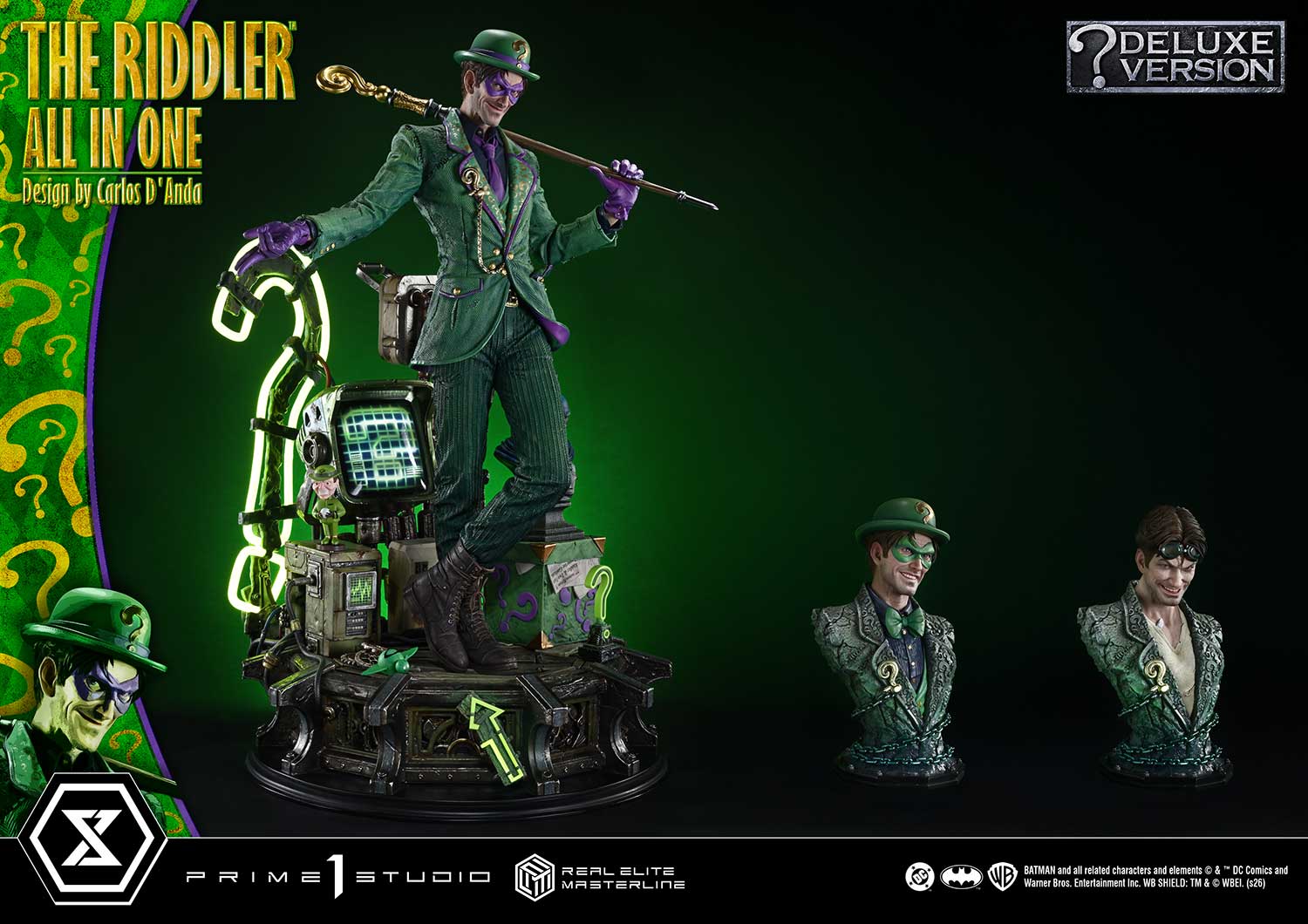 DC Comics Real Elite Masterline The Ridder: All In One (Deluxe Ver.) 1/3 Scale Statue Gallery Image 56