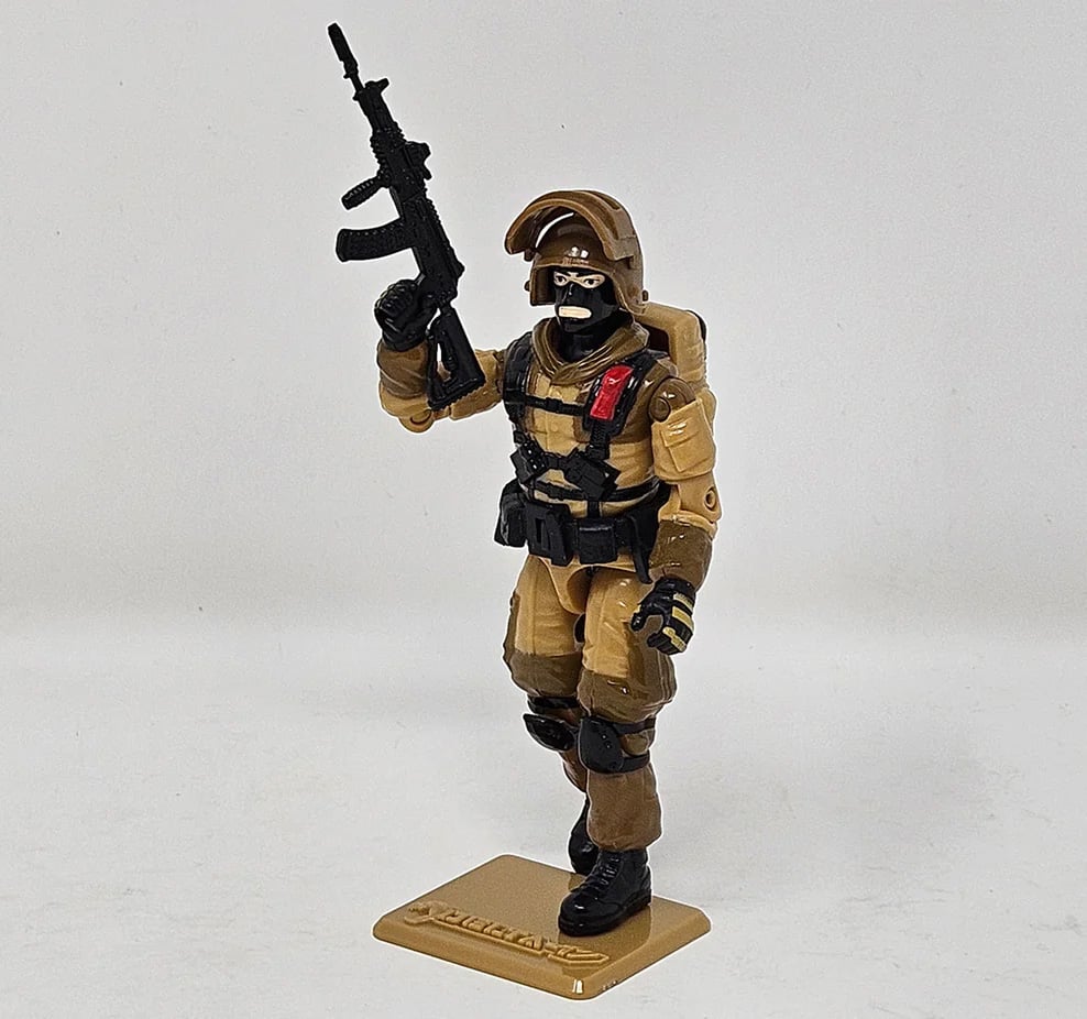 Delta-17: War in the Shadows Retrograd Desert Delta Squad Infantry Trooper & Desert Thunder Battalion JoeFest 2025 Exclusive Action Figure Two-Pack Gallery Image 9