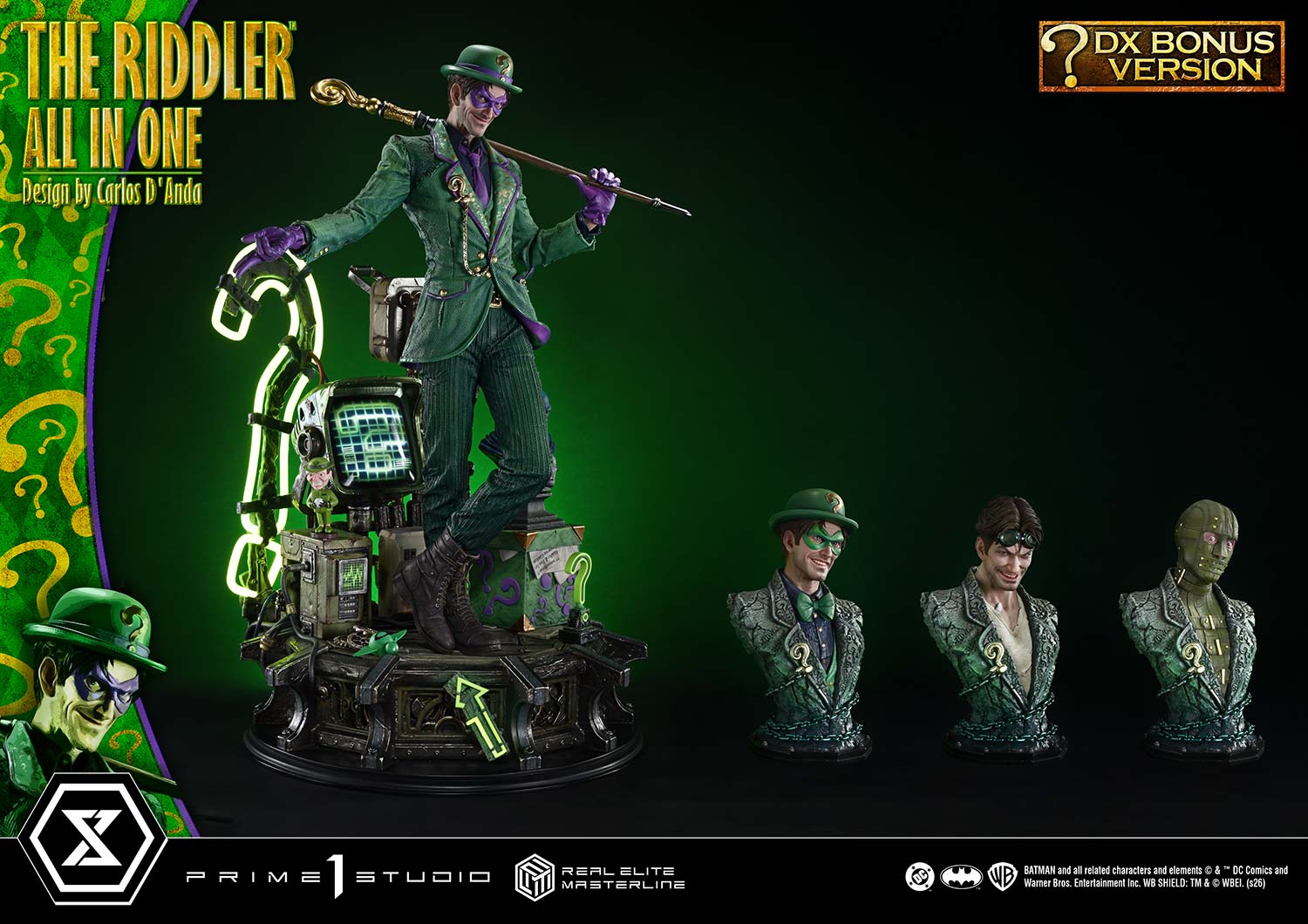 DC Comics Real Elite Masterline The Ridder: All In One (Deluxe Bonus Ver.) 1/3 Scale Limited Edition Statue Gallery Image 77