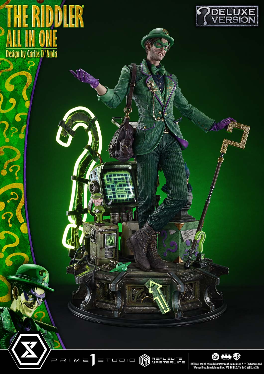 DC Comics Real Elite Masterline The Ridder: All In One (Deluxe Bonus Ver.) 1/3 Scale Limited Edition Statue Gallery Image 64