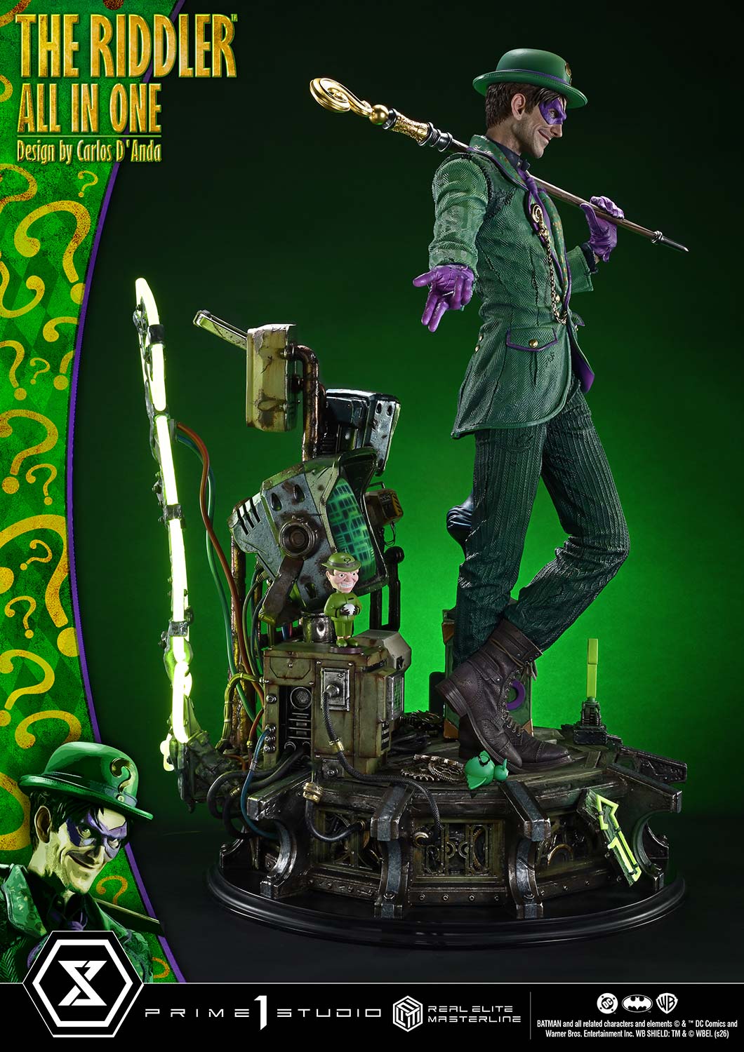 DC Comics Real Elite Masterline The Ridder: All In One (Deluxe Bonus Ver.) 1/3 Scale Limited Edition Statue Gallery Image 66