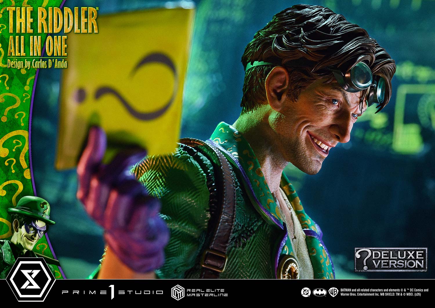 DC Comics Real Elite Masterline The Ridder: All In One (Deluxe Bonus Ver.) 1/3 Scale Limited Edition Statue Gallery Image 24