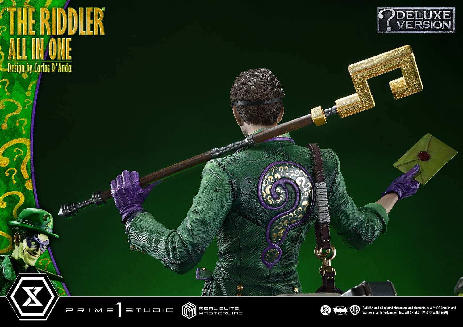 DC Comics Real Elite Masterline The Ridder: All In One (Deluxe Bonus Ver.) 1/3 Scale Limited Edition Statue Gallery Image 43