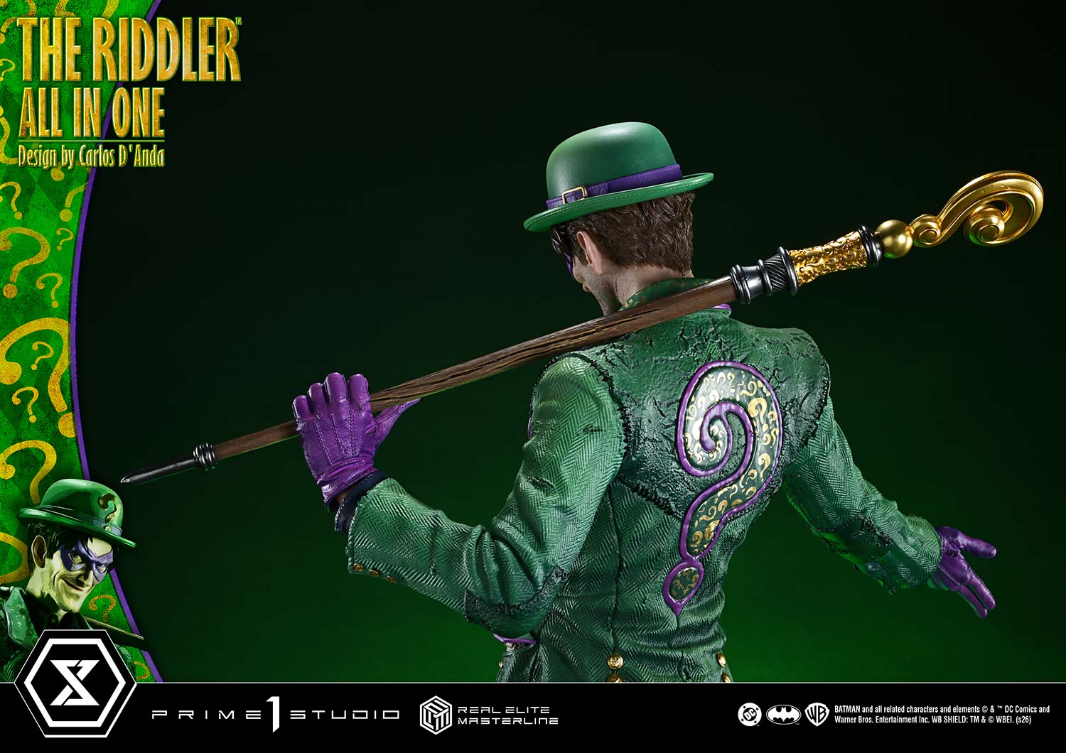 DC Comics Real Elite Masterline The Ridder: All In One (Deluxe Bonus Ver.) 1/3 Scale Limited Edition Statue Gallery Image 46