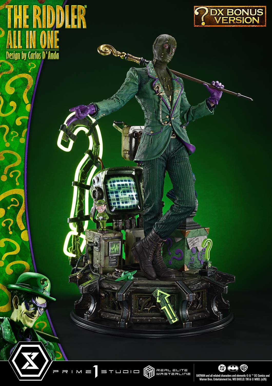 DC Comics Real Elite Masterline The Ridder: All In One (Deluxe Bonus Ver.) 1/3 Scale Limited Edition Statue Gallery Image 60