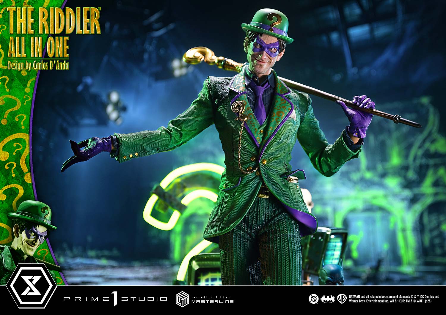 DC Comics Real Elite Masterline The Ridder: All In One (Deluxe Bonus Ver.) 1/3 Scale Limited Edition Statue Gallery Image 32