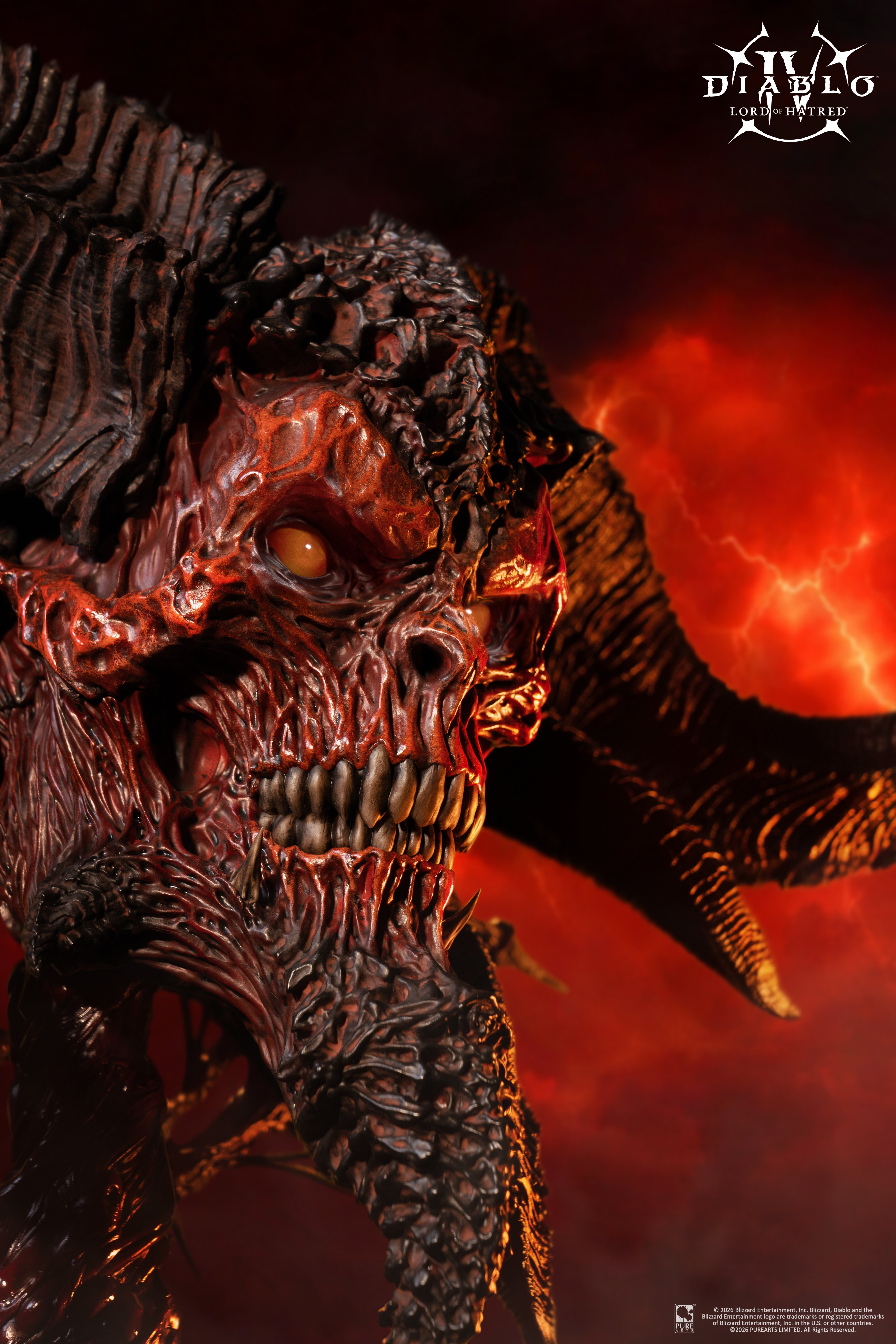 Diablo IV: Lord of Hatred Mephisto 1/2 Scale Art Mask Gallery Image 14