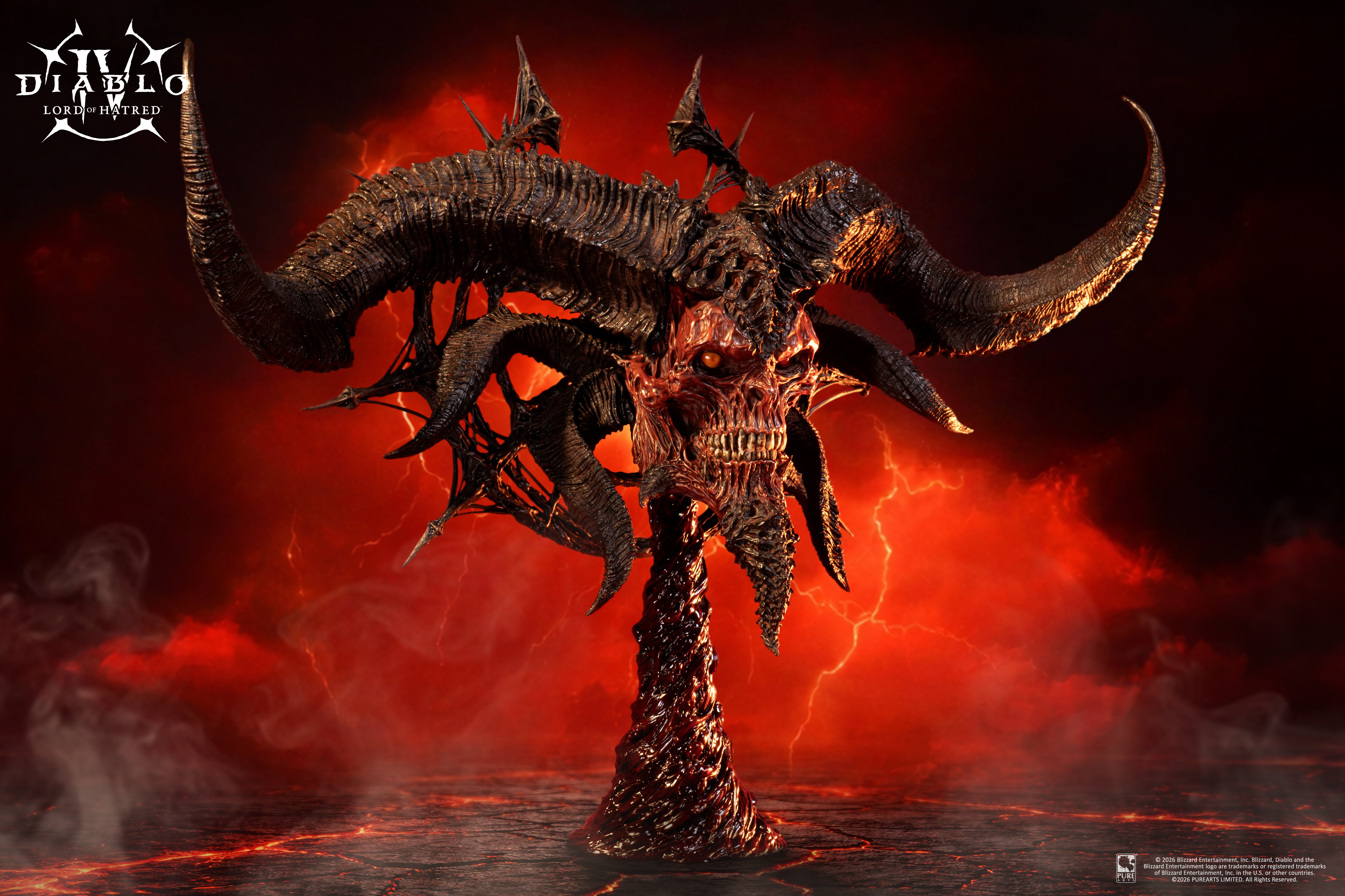 Diablo IV: Lord of Hatred Mephisto 1/2 Scale Art Mask Gallery Image 5