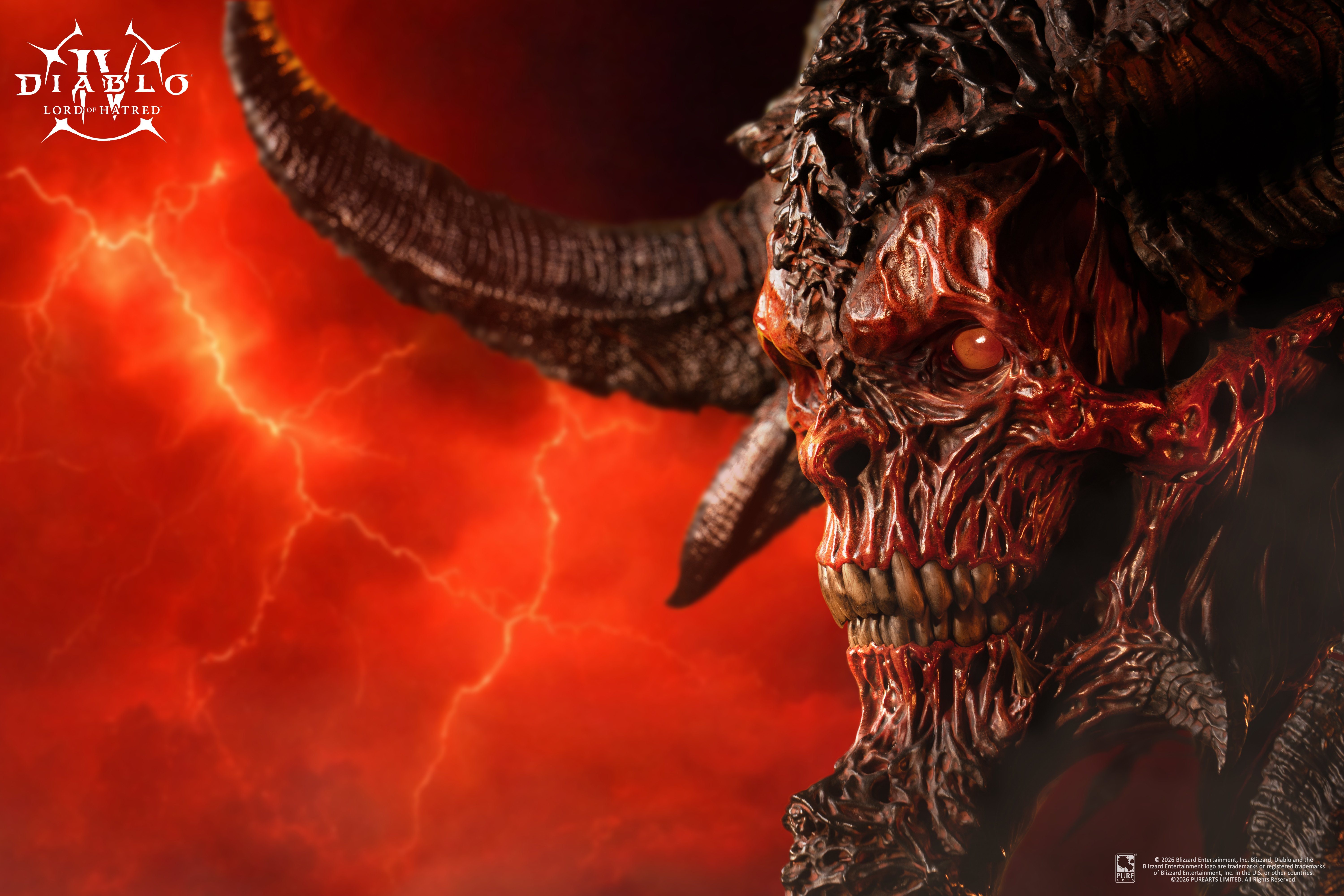 Diablo IV: Lord of Hatred Mephisto 1/2 Scale Art Mask Gallery Image 8