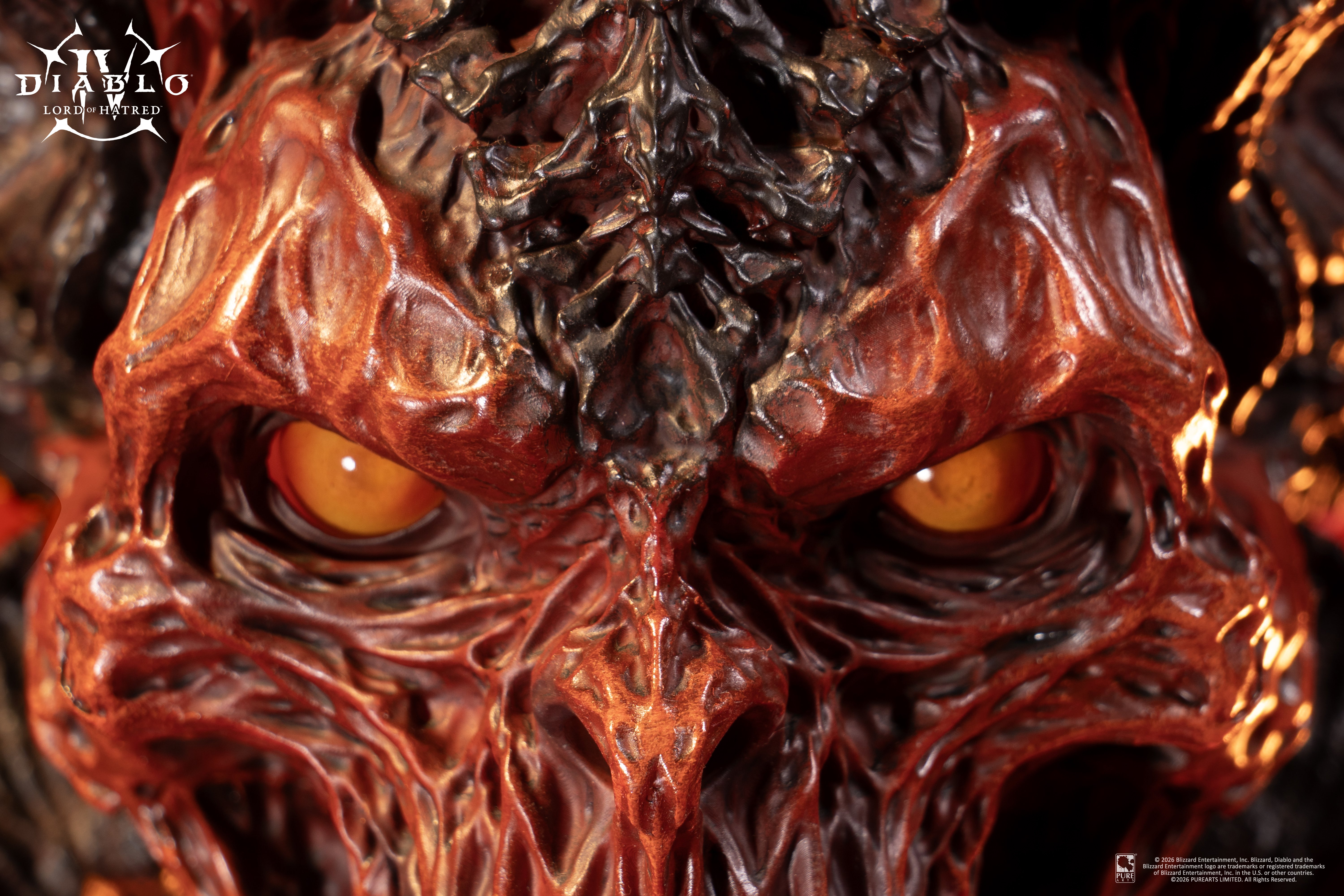 Diablo IV: Lord of Hatred Mephisto 1/2 Scale Art Mask Gallery Image 11