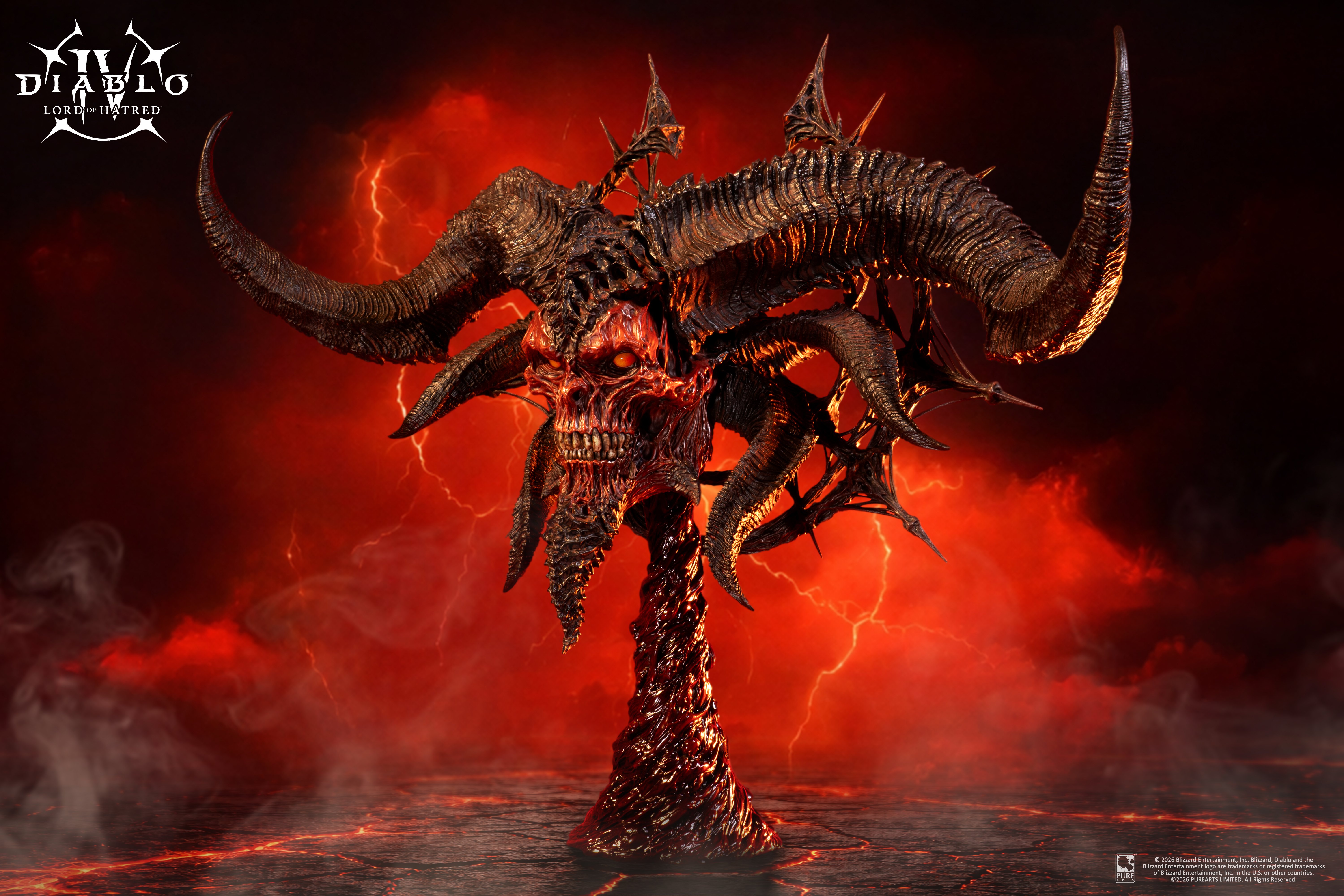 Diablo IV: Lord of Hatred Mephisto 1/2 Scale Art Mask Gallery Image 4