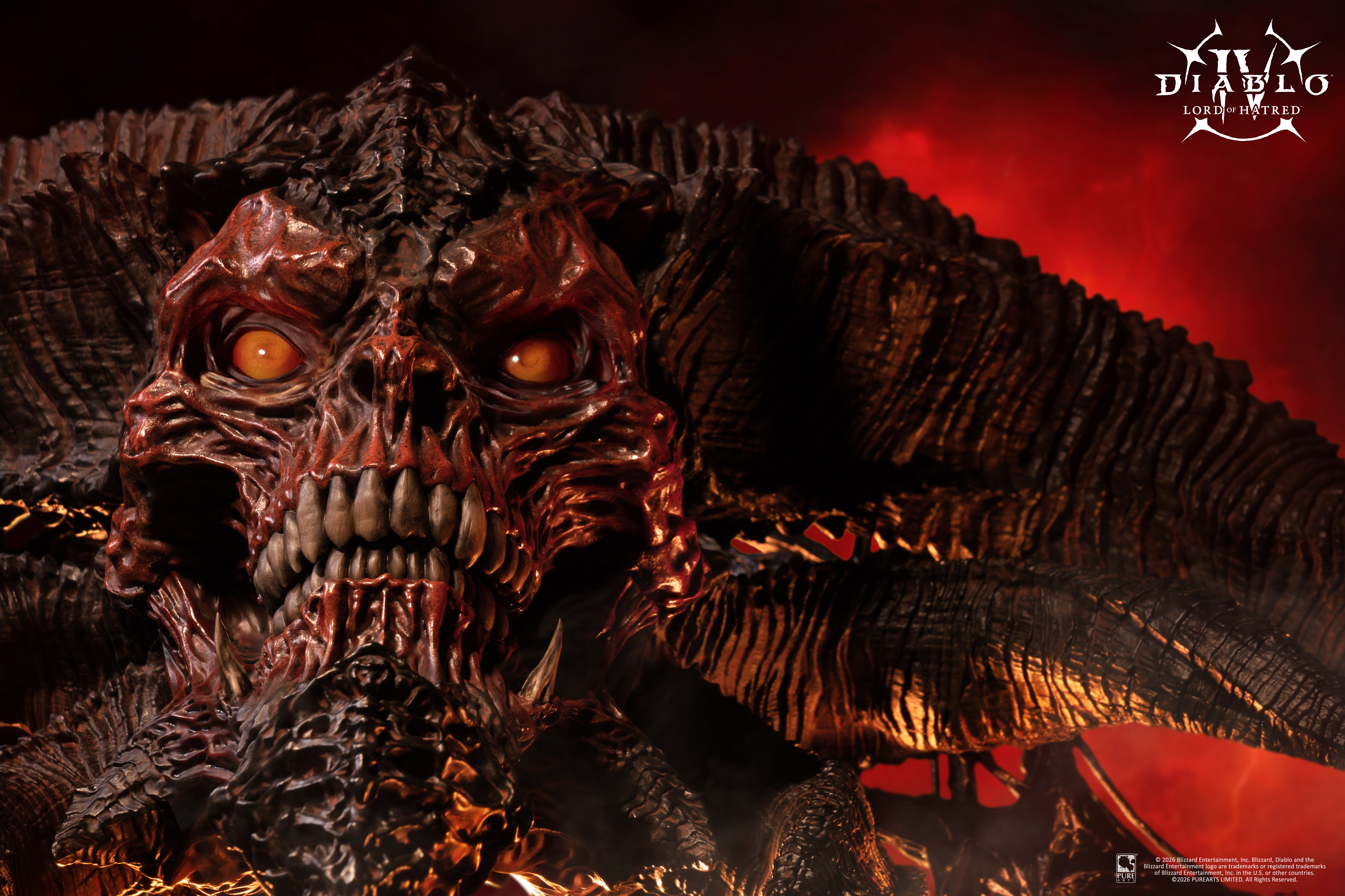 Diablo IV: Lord of Hatred Mephisto 1/2 Scale Art Mask Gallery Image 12
