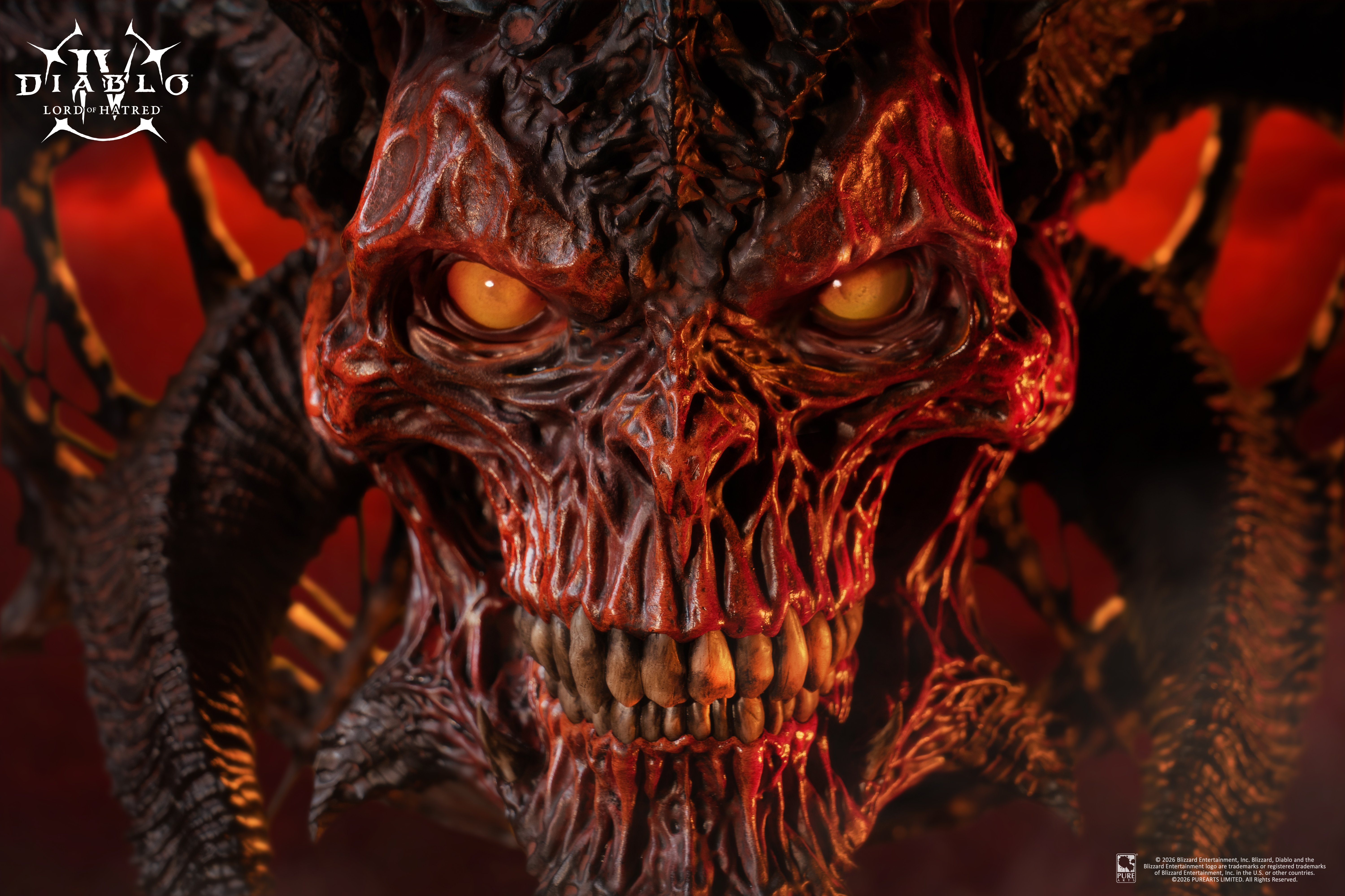 Diablo IV: Lord of Hatred Mephisto 1/2 Scale Art Mask Gallery Image 9
