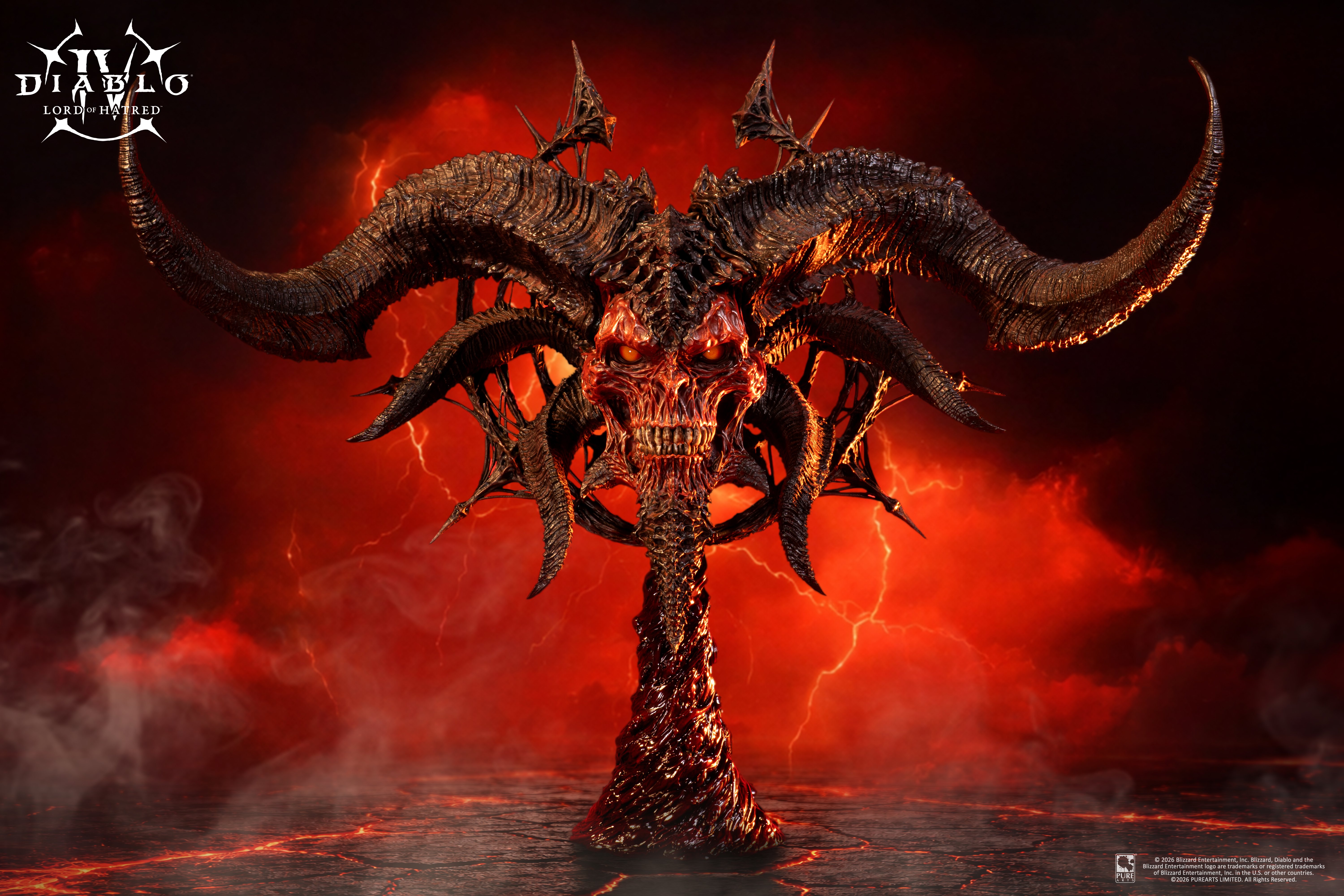 Diablo IV: Lord of Hatred Mephisto 1/2 Scale Art Mask Gallery Image 3