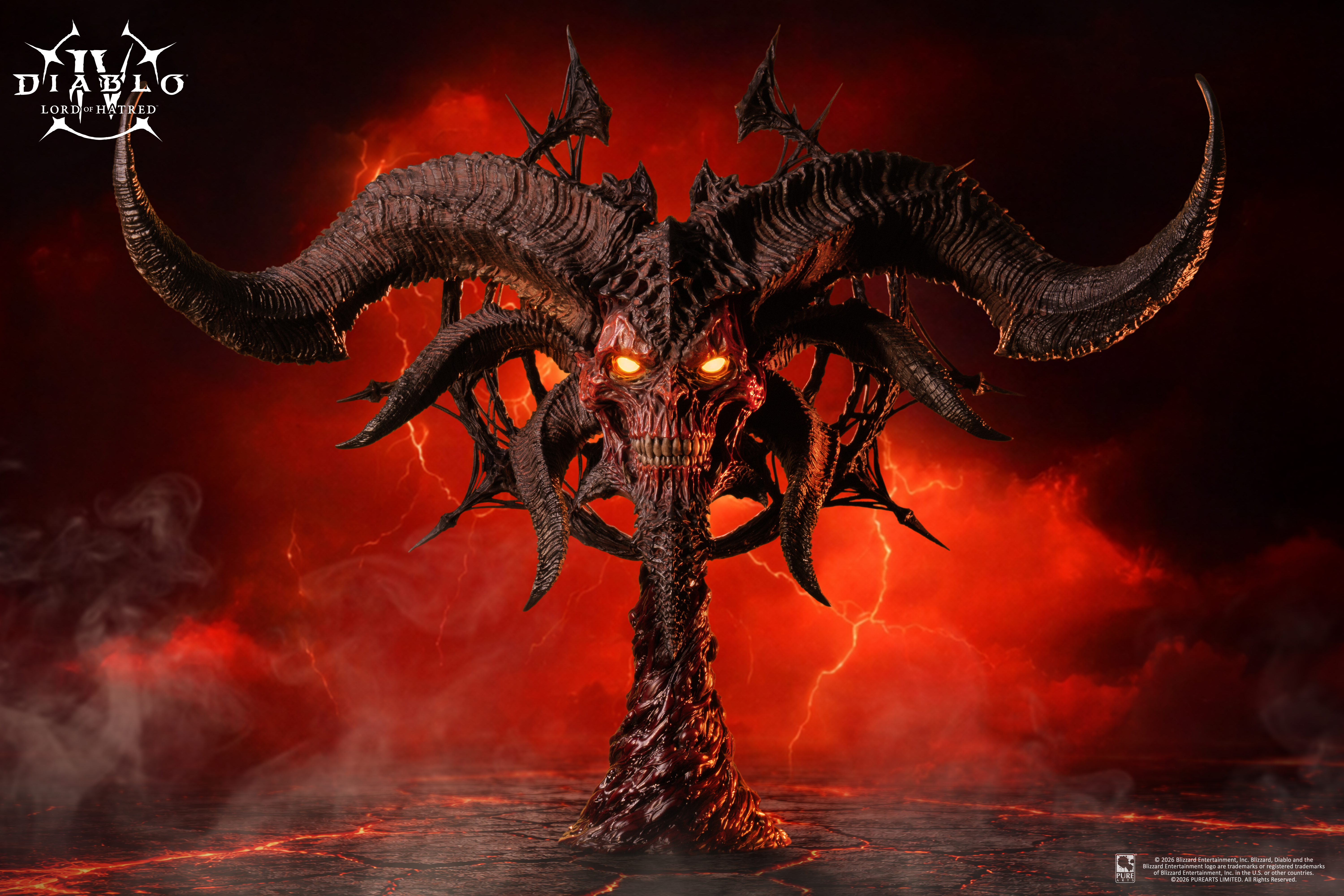 Diablo IV: Lord of Hatred Mephisto 1/1 Scale Limited Edition Art Mask