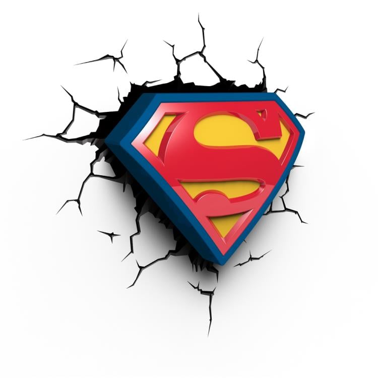 DC Comics 3D Deco Light - Superman Logo Gallery Image 3