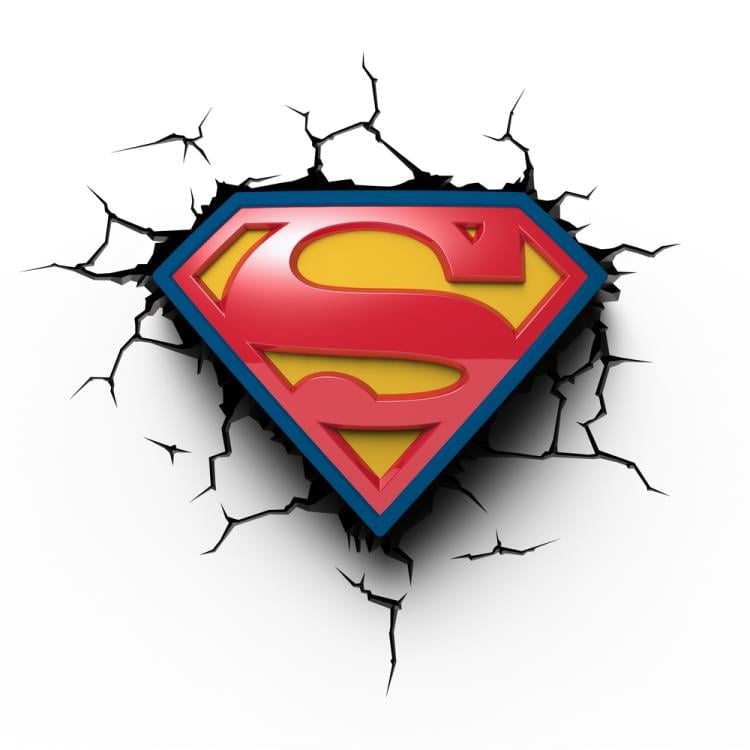 DC Comics 3D Deco Light - Superman Logo Gallery Image 4