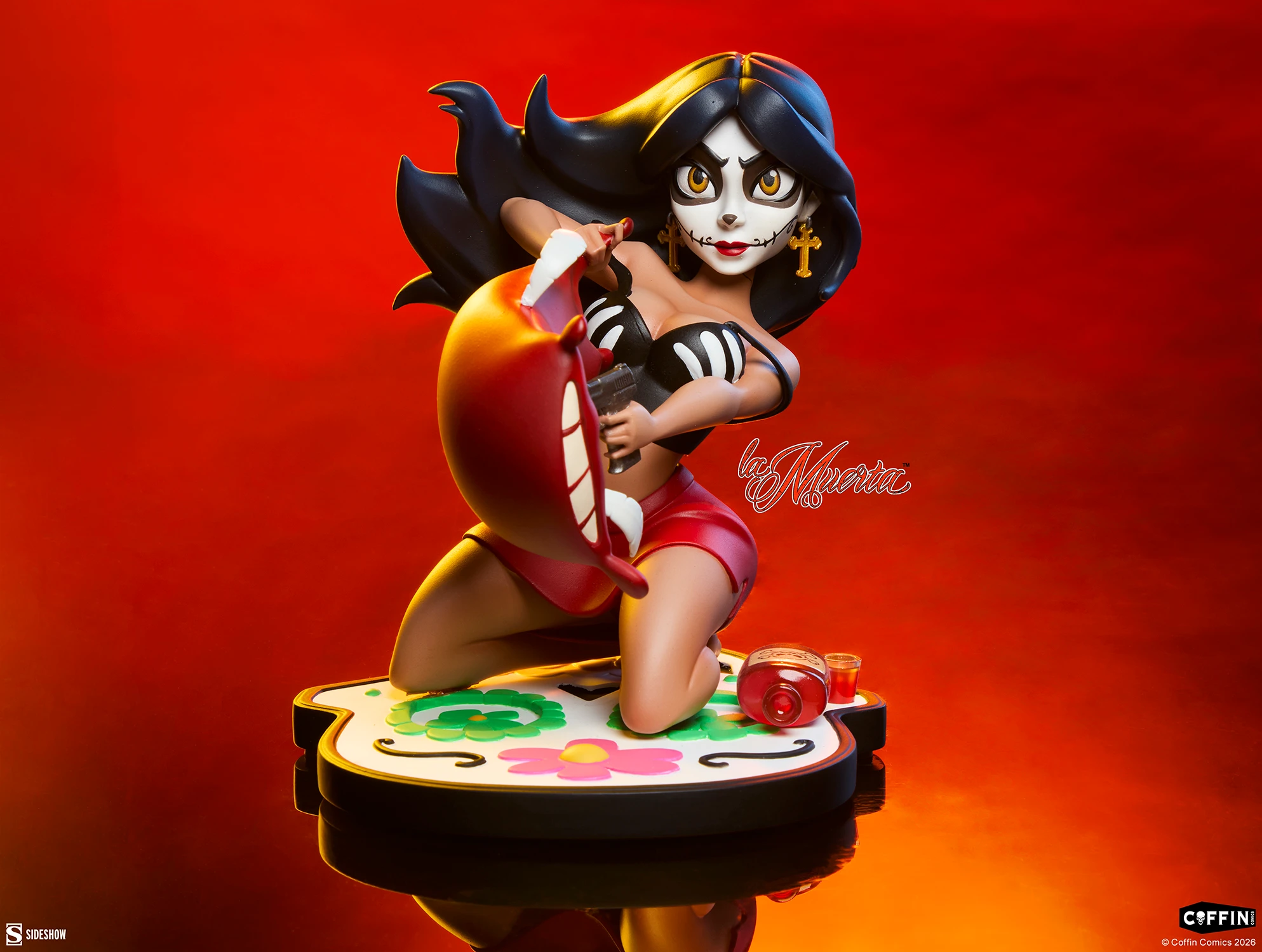 Coffin Comics Sleepover in Hell Statue Set Gallery Image 7