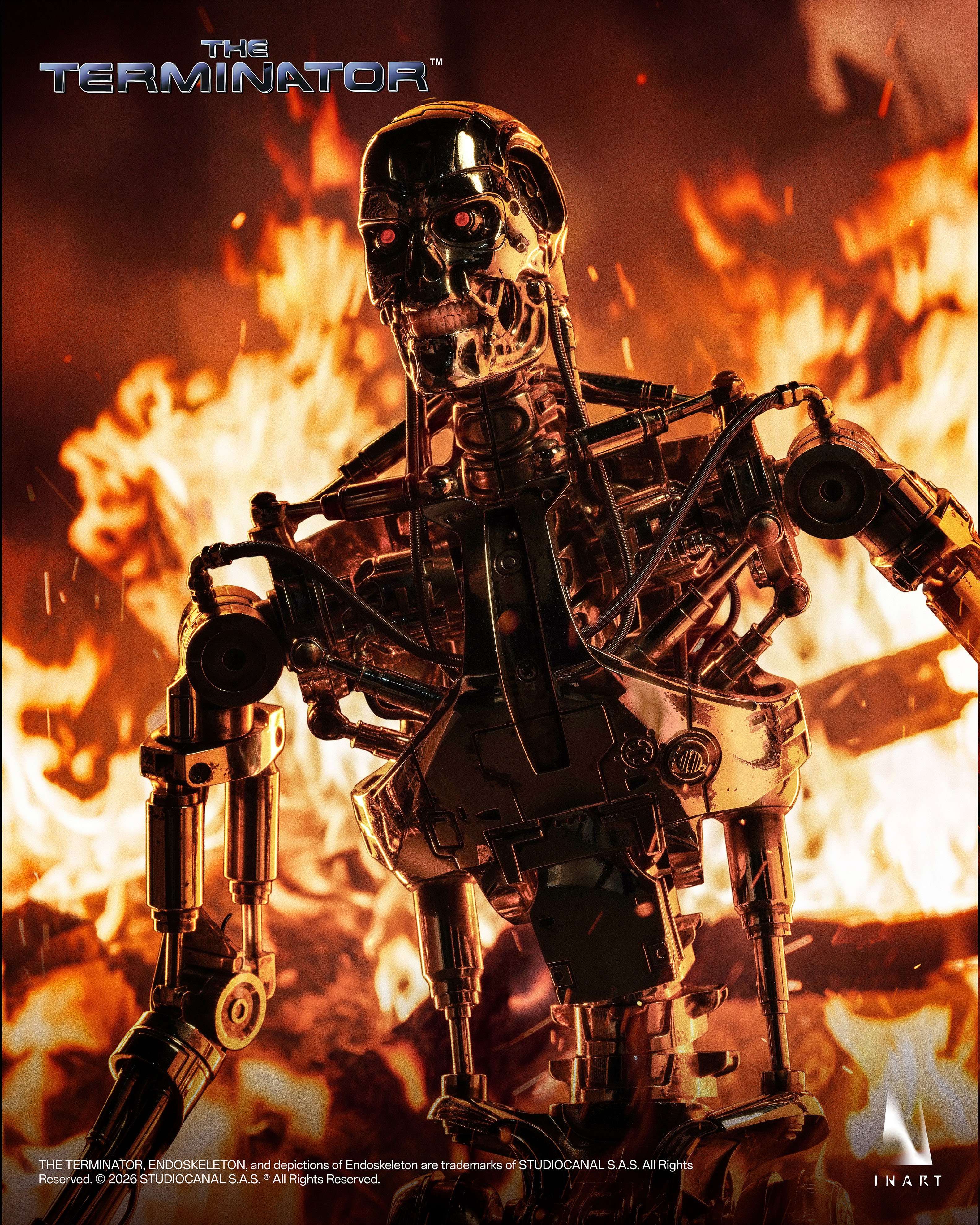 The Terminator InArt T-800 Endoskeleton 1/6 Scale Collectible Action Figure Gallery Image 28